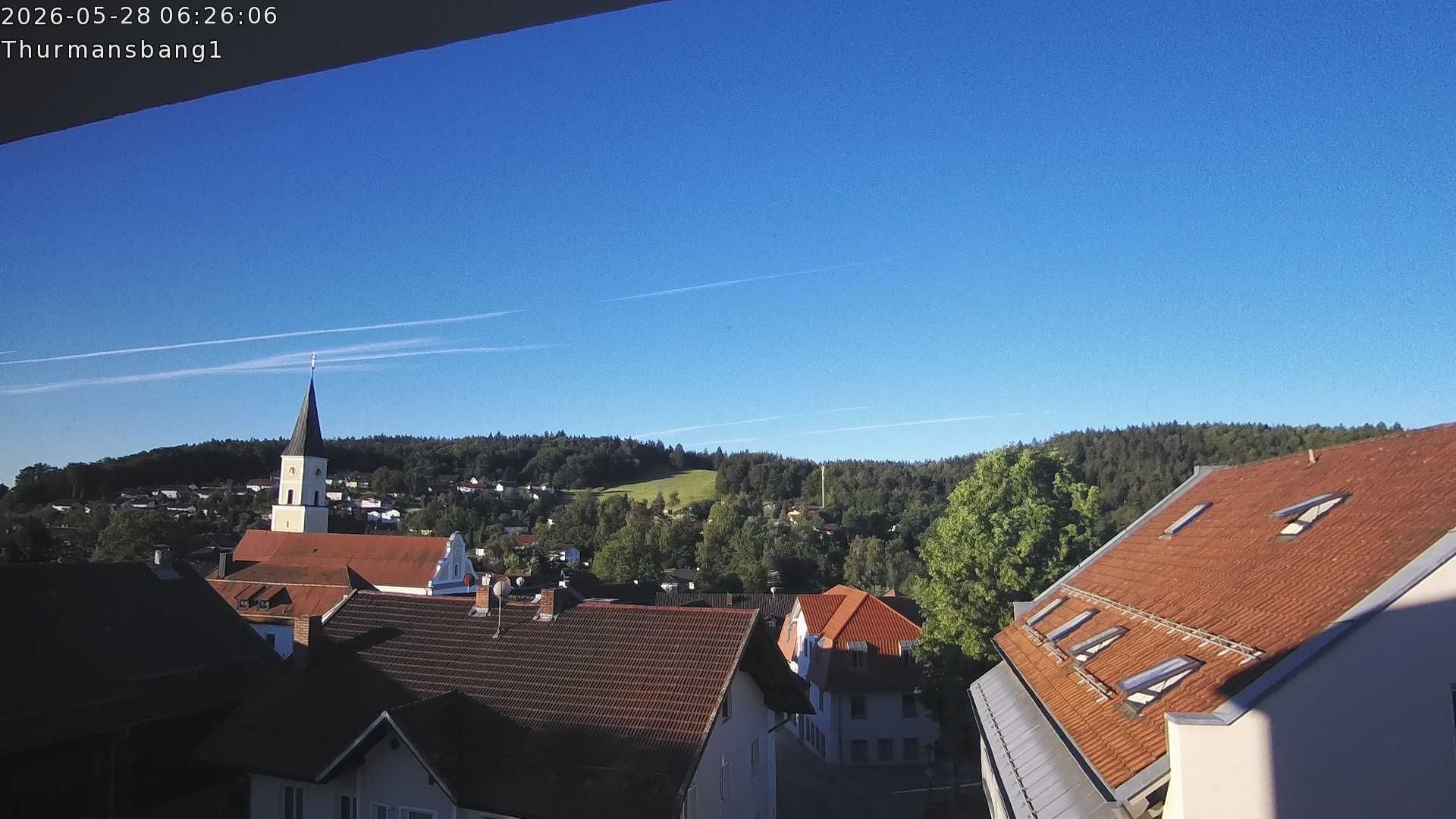 Archiv Foto Webcam Blick auf Thurmansbang im Bayerischen Wald