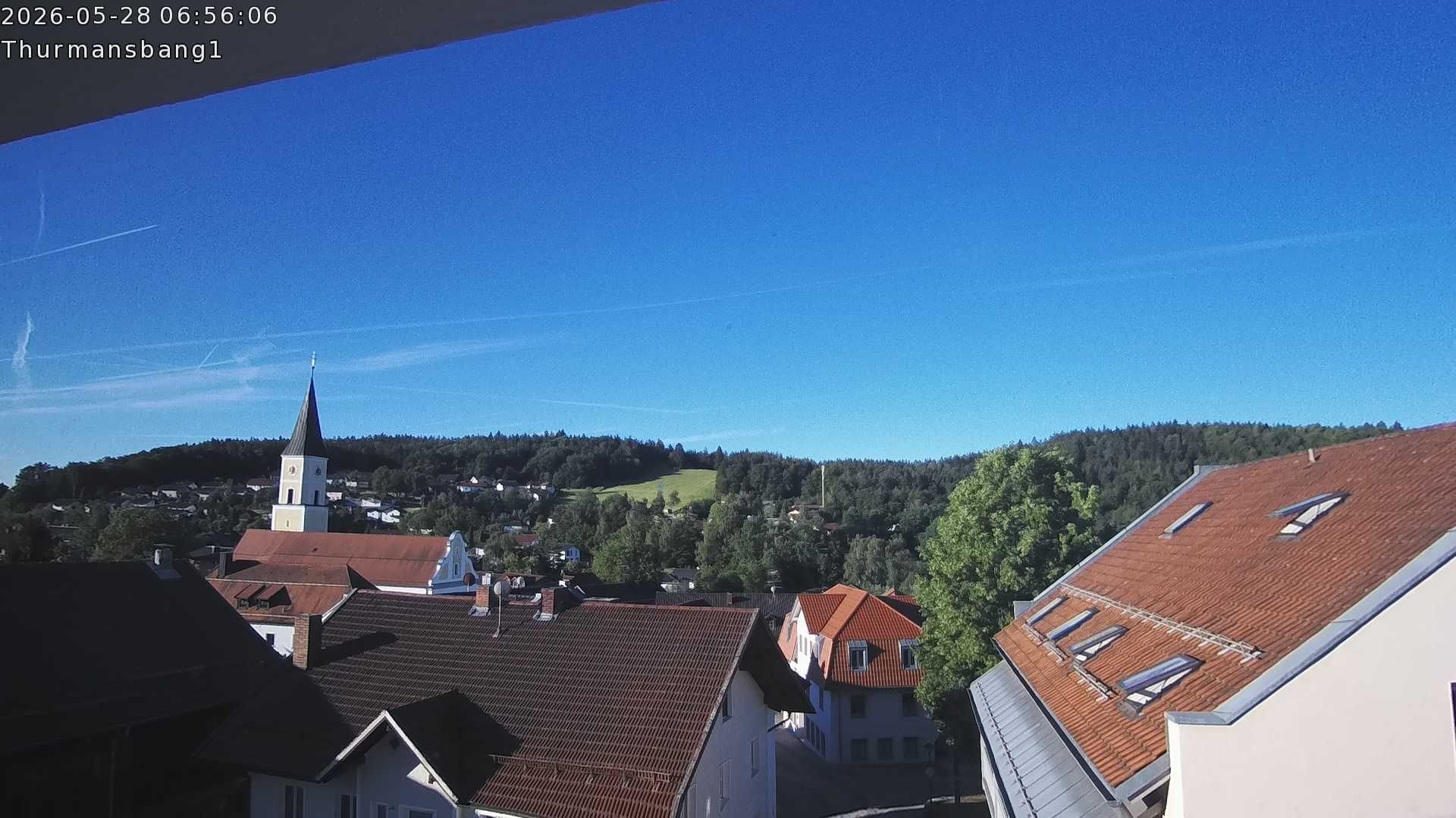 Archiv Foto Webcam Blick auf Thurmansbang im Bayerischen Wald