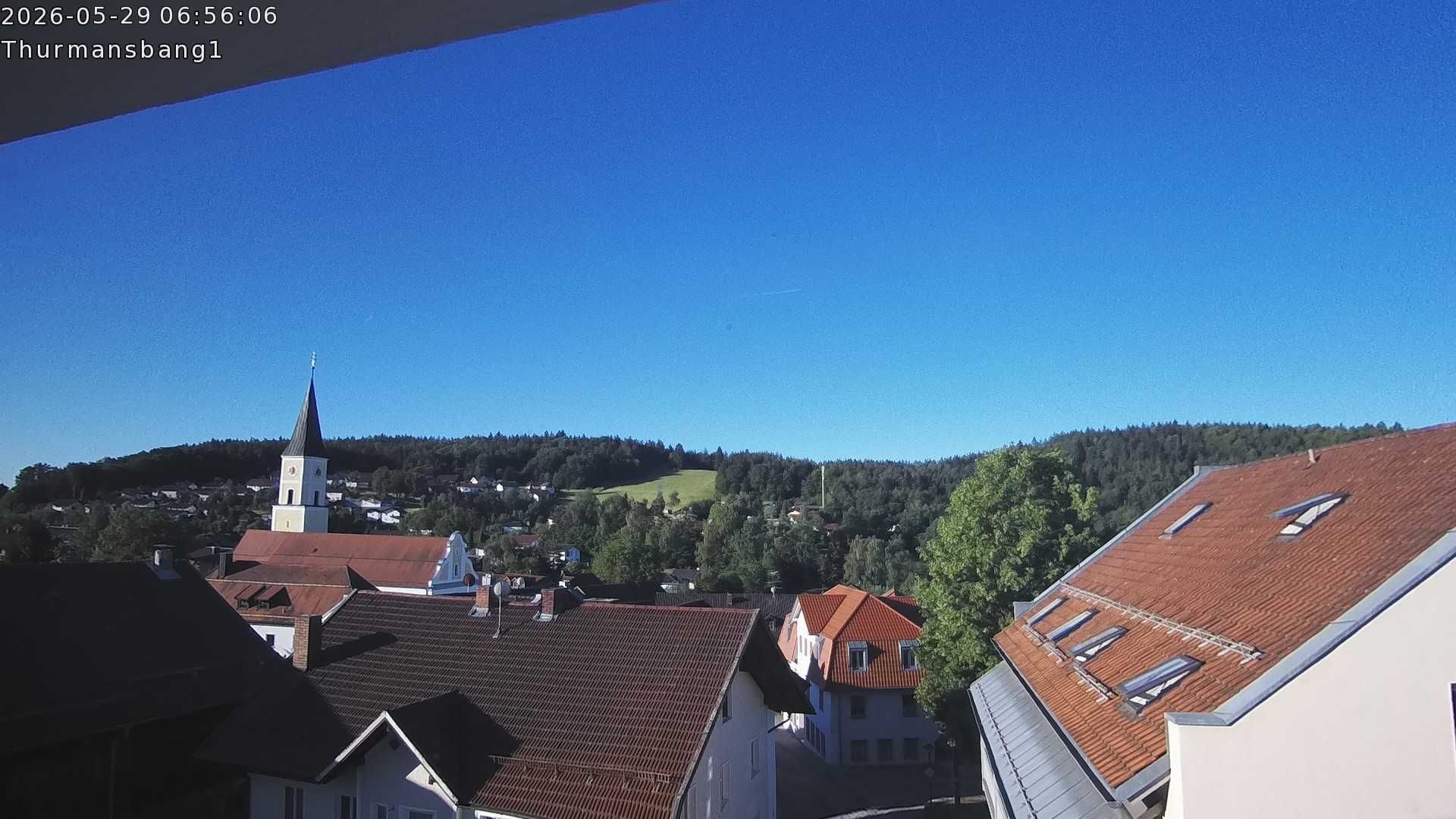 Archiv Foto Webcam Blick auf Thurmansbang im Bayerischen Wald