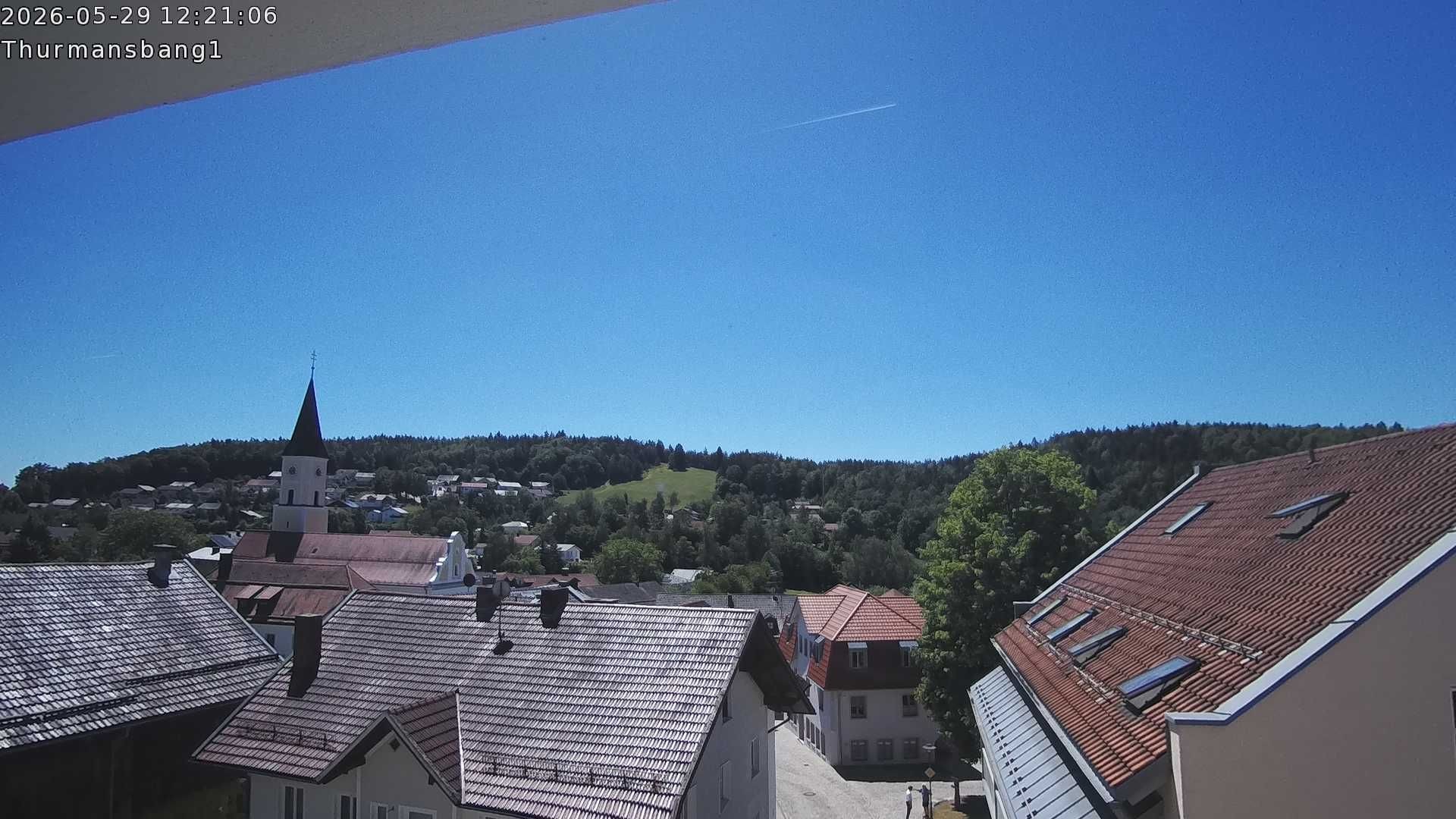 Archiv Foto Webcam Blick auf Thurmansbang im Bayerischen Wald