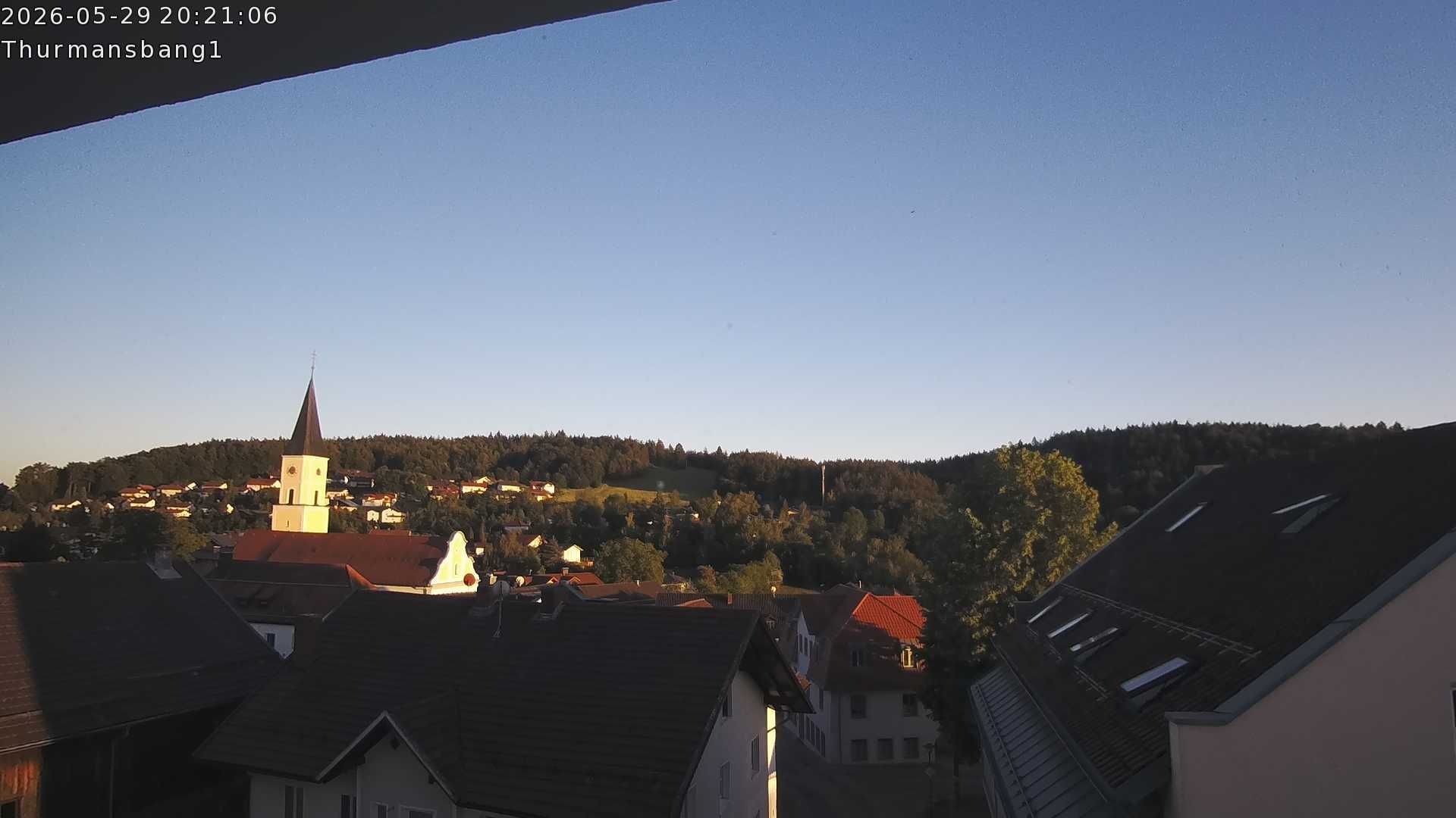 Archiv Foto Webcam Blick auf Thurmansbang im Bayerischen Wald