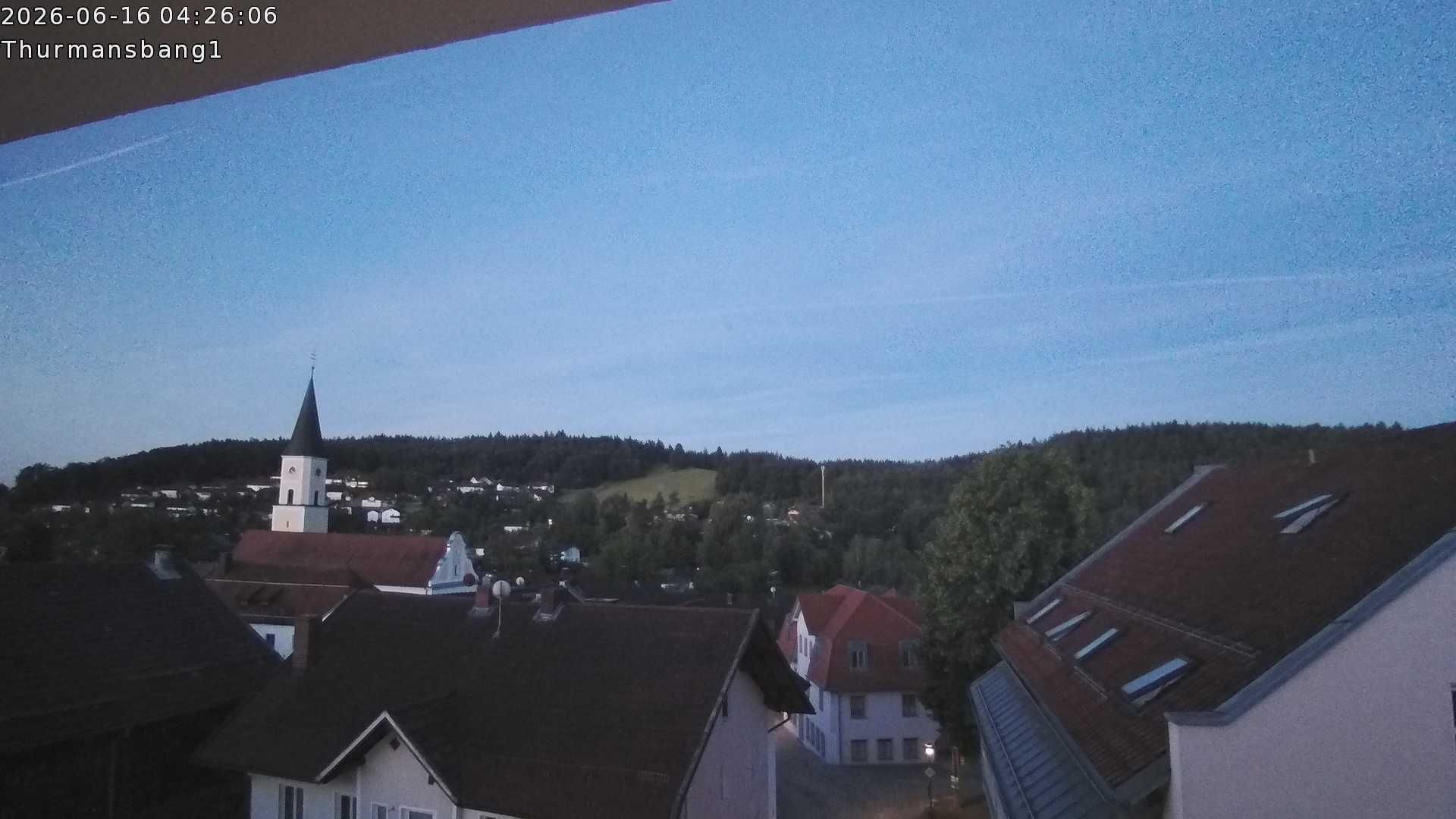 Archiv Foto Webcam Blick auf Thurmansbang im Bayerischen Wald