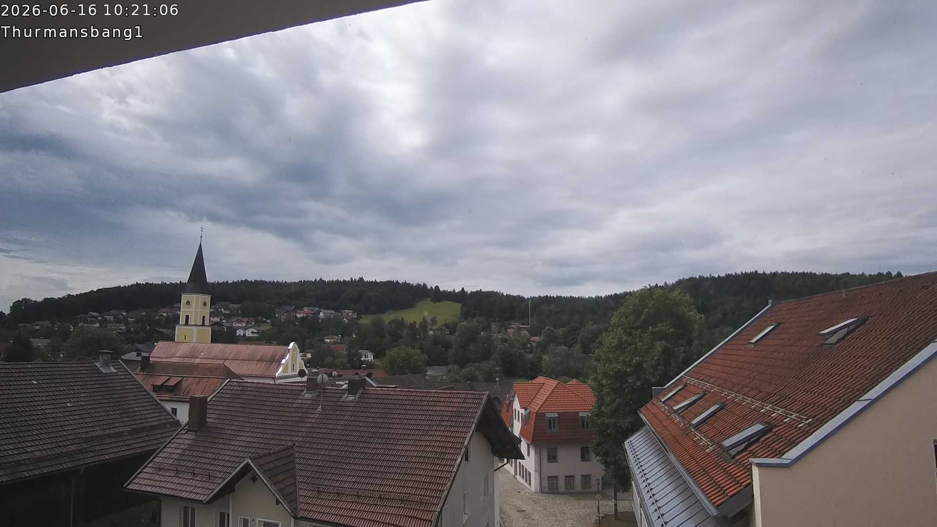 Archiv Foto Webcam Blick auf Thurmansbang im Bayerischen Wald