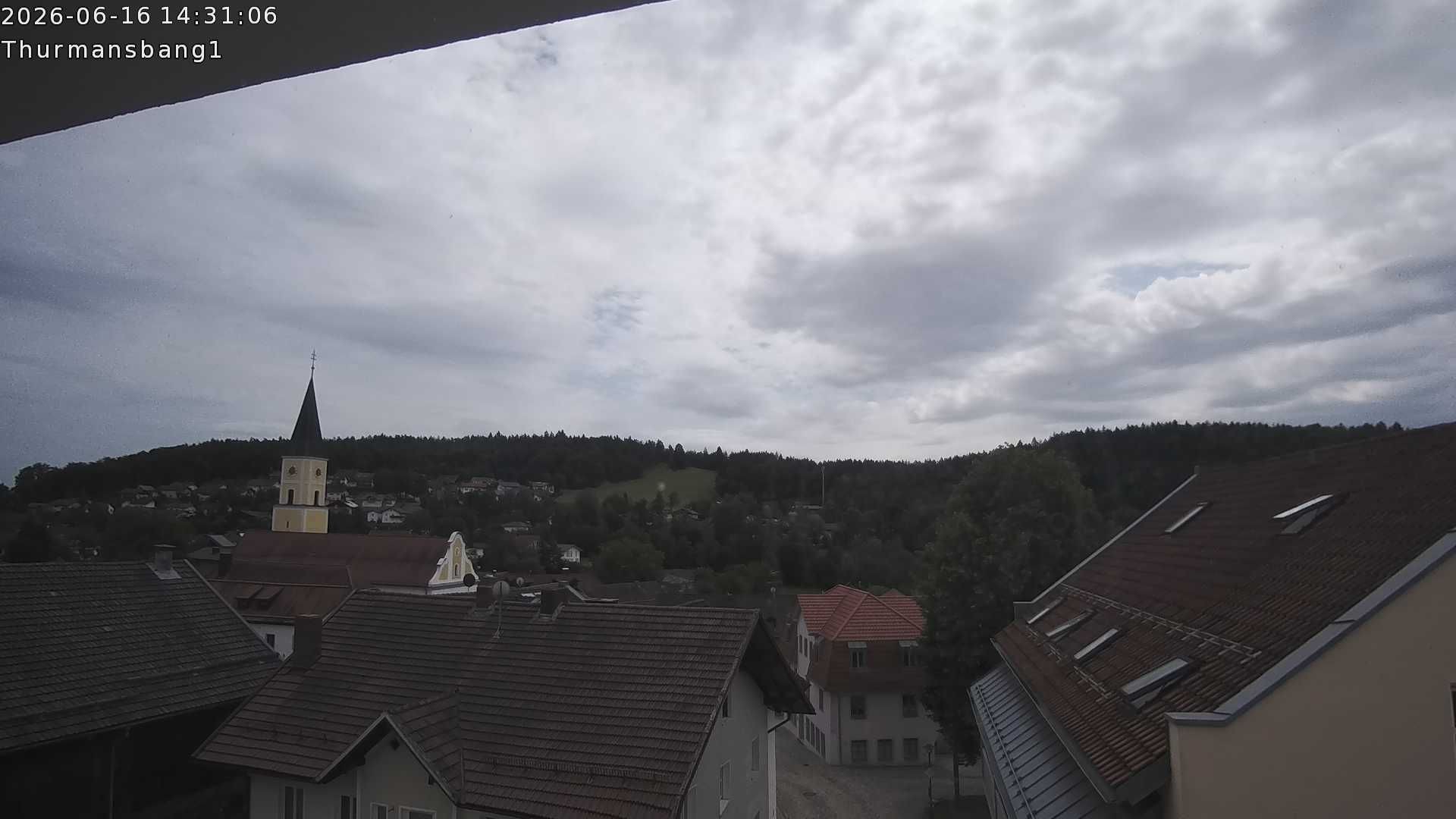 Archiv Foto Webcam Blick auf Thurmansbang im Bayerischen Wald