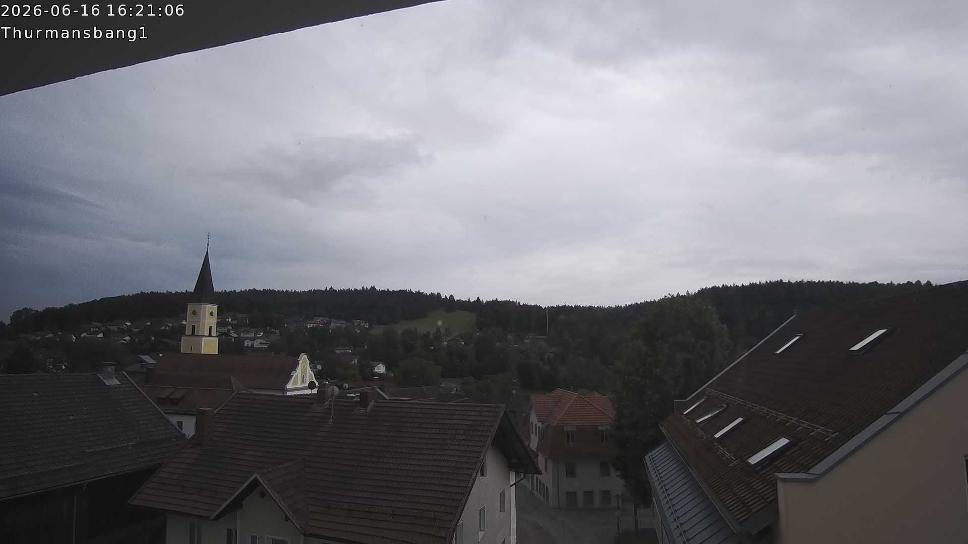 Archiv Foto Webcam Blick auf Thurmansbang im Bayerischen Wald