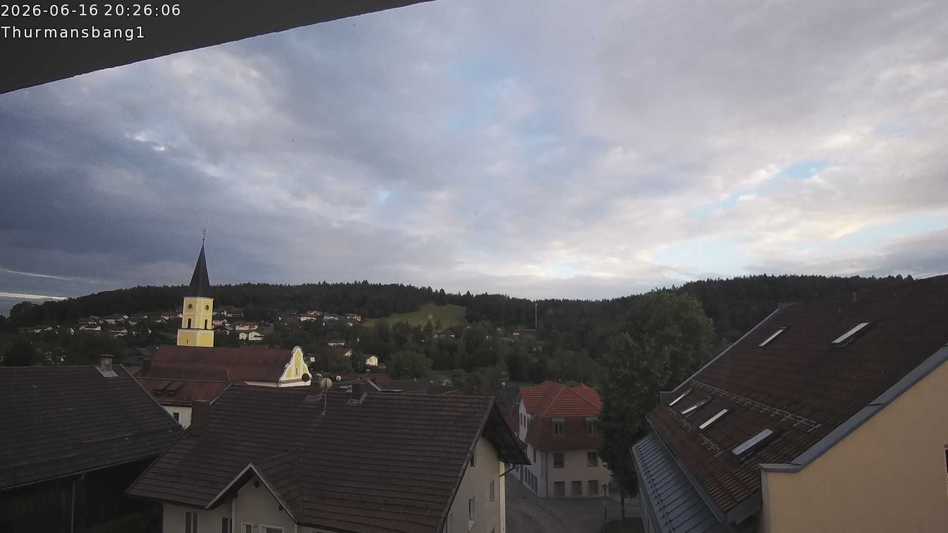 Archiv Foto Webcam Blick auf Thurmansbang im Bayerischen Wald