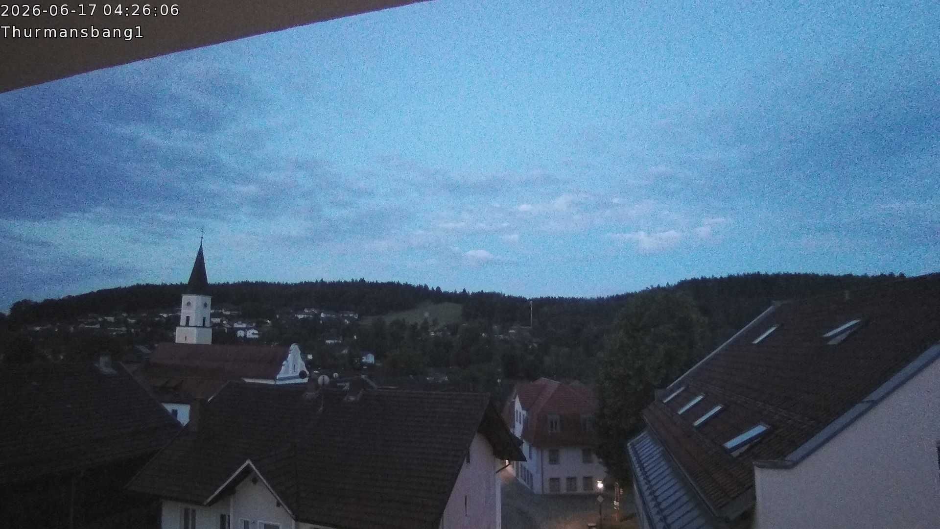 Archived image Webcam Thurmansbang village