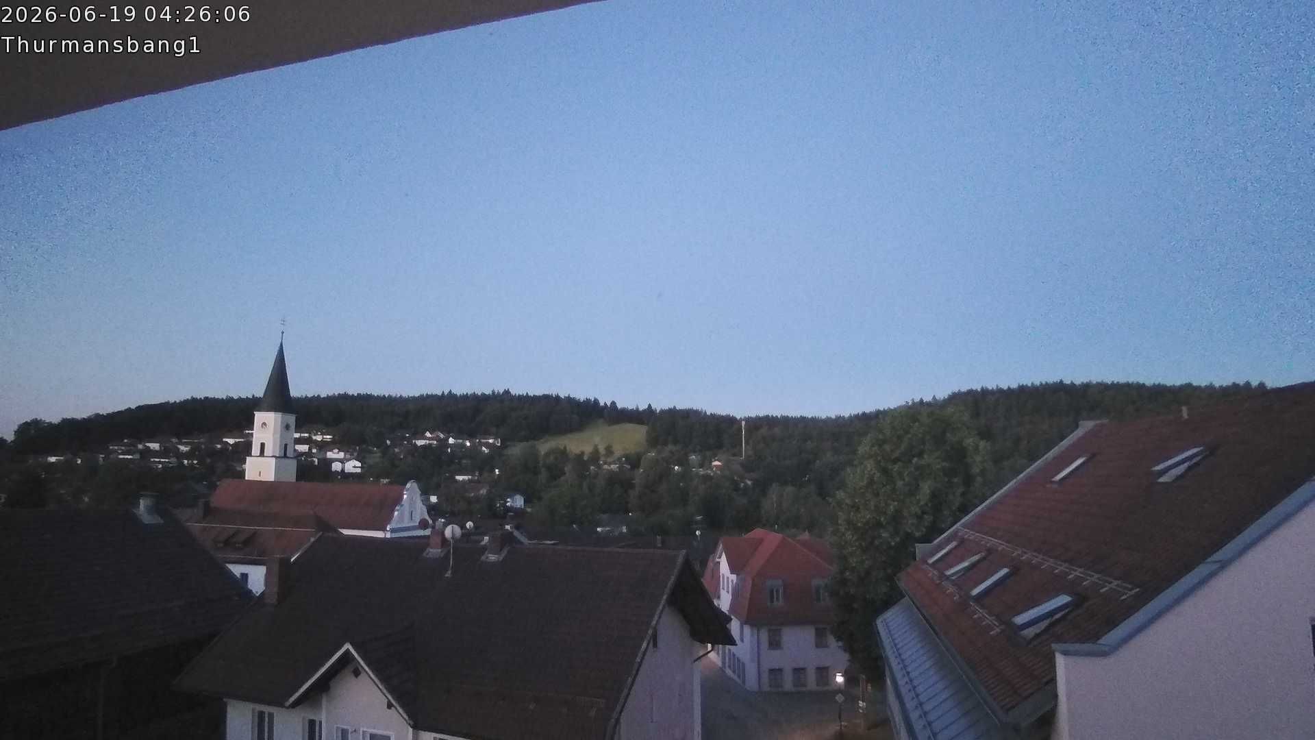 Archiv Foto Webcam Blick auf Thurmansbang im Bayerischen Wald