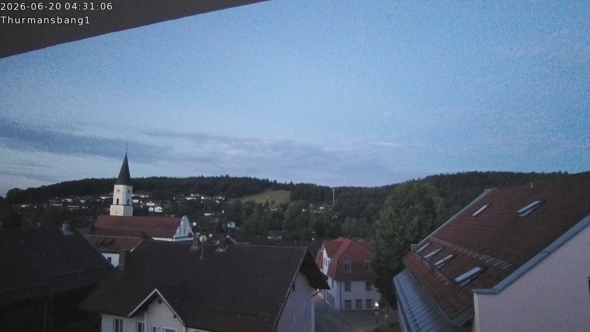 Archiv Foto Webcam Blick auf Thurmansbang im Bayerischen Wald