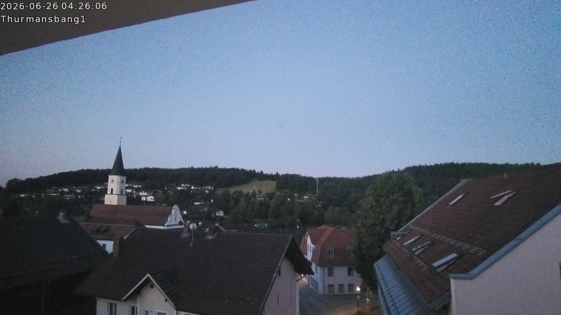 Archiv Foto Webcam Blick auf Thurmansbang im Bayerischen Wald