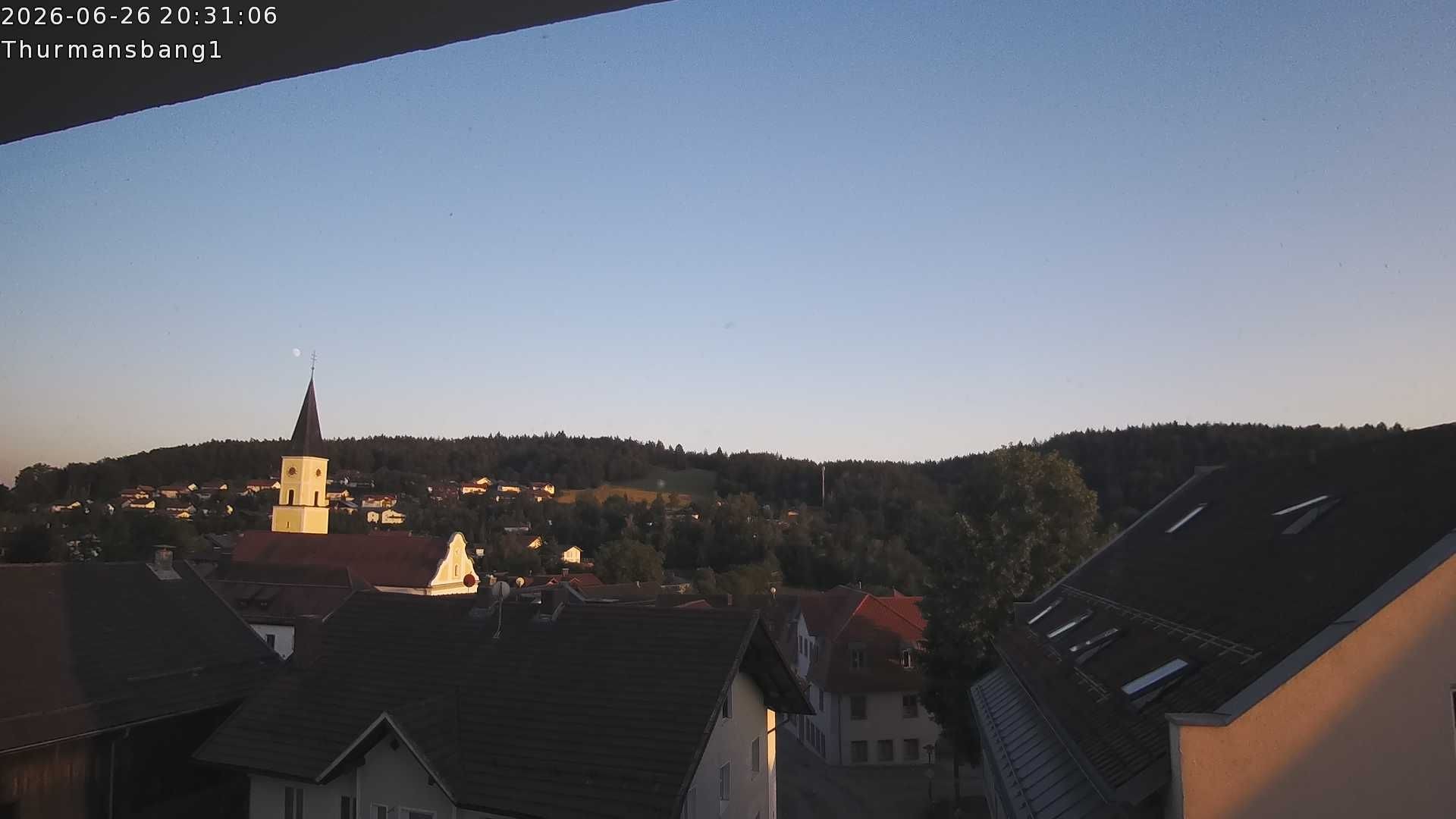 Archiv Foto Webcam Blick auf Thurmansbang im Bayerischen Wald