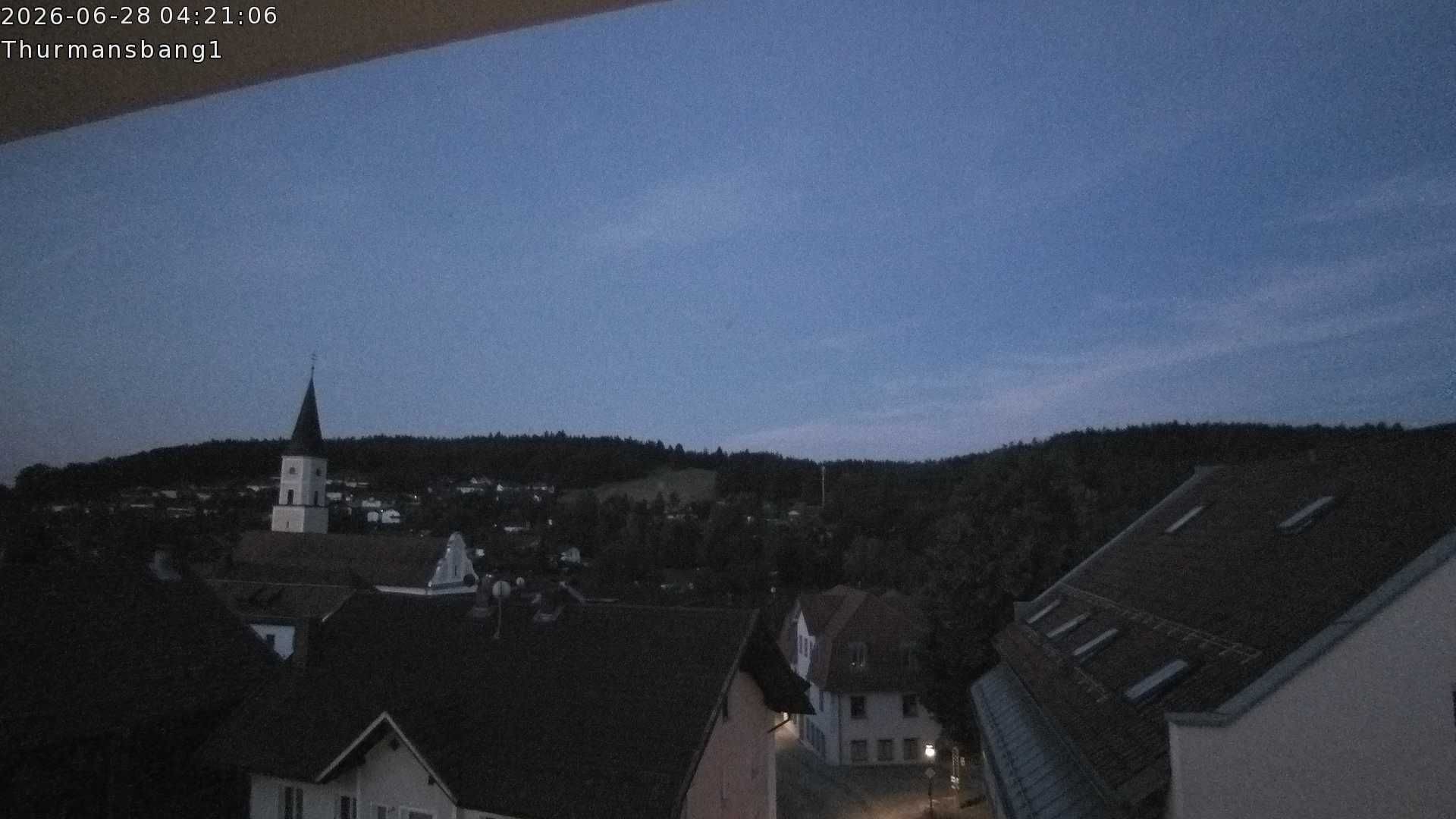 Archived image Webcam Thurmansbang village