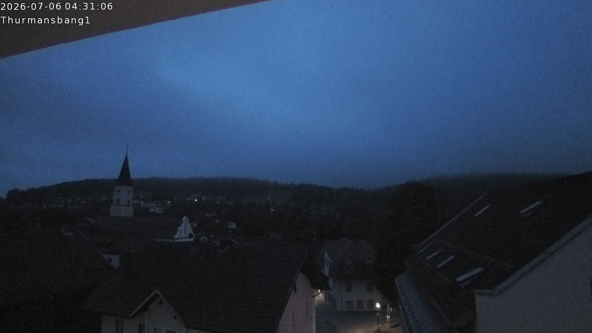 Archived image Webcam Thurmansbang village