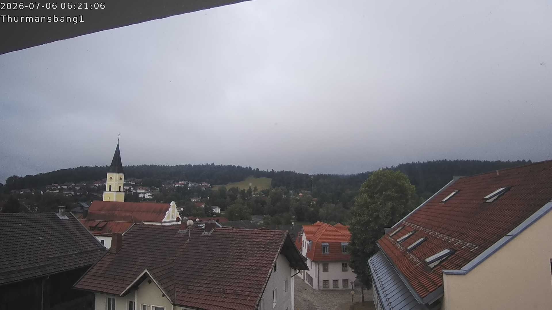 Archived image Webcam Thurmansbang village