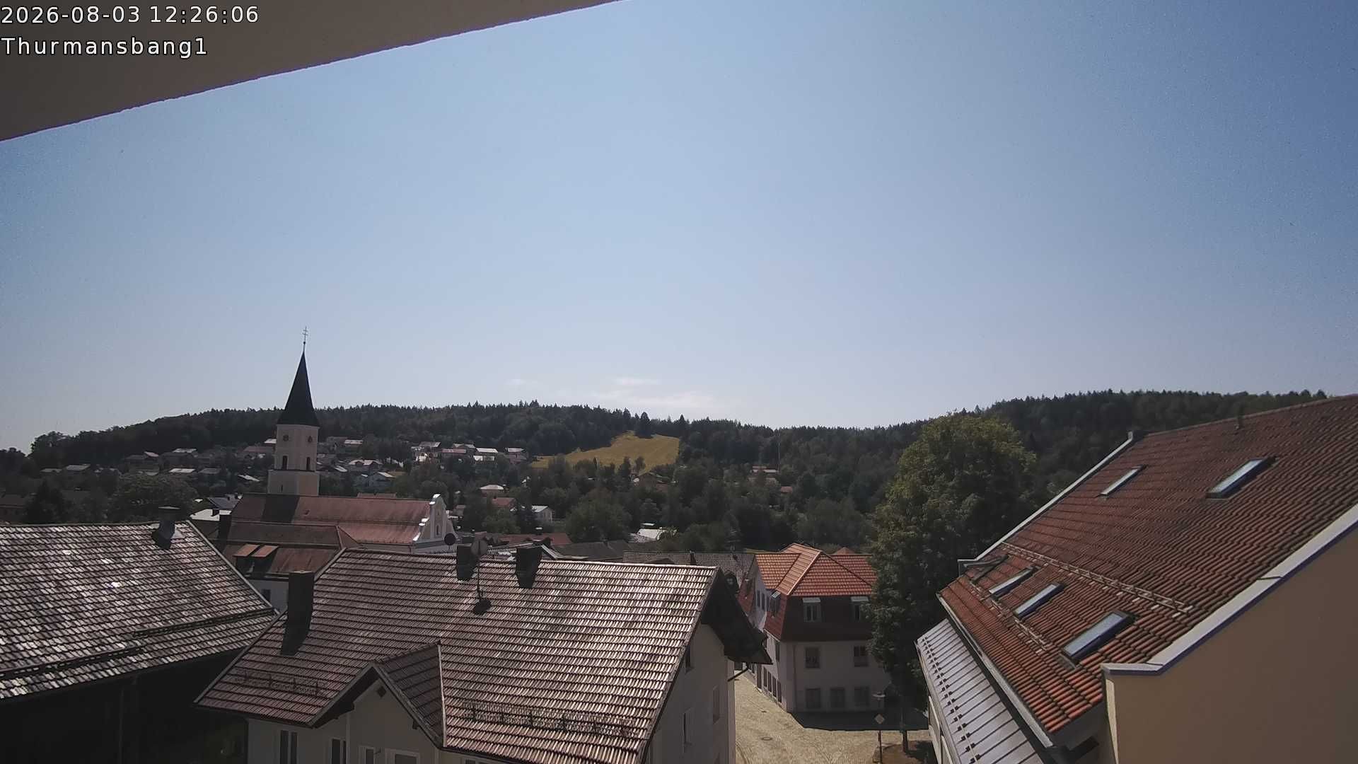 Archived image Webcam Thurmansbang village