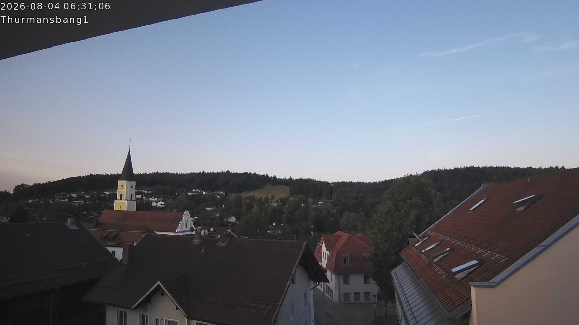Archiv Foto Webcam Blick auf Thurmansbang im Bayerischen Wald