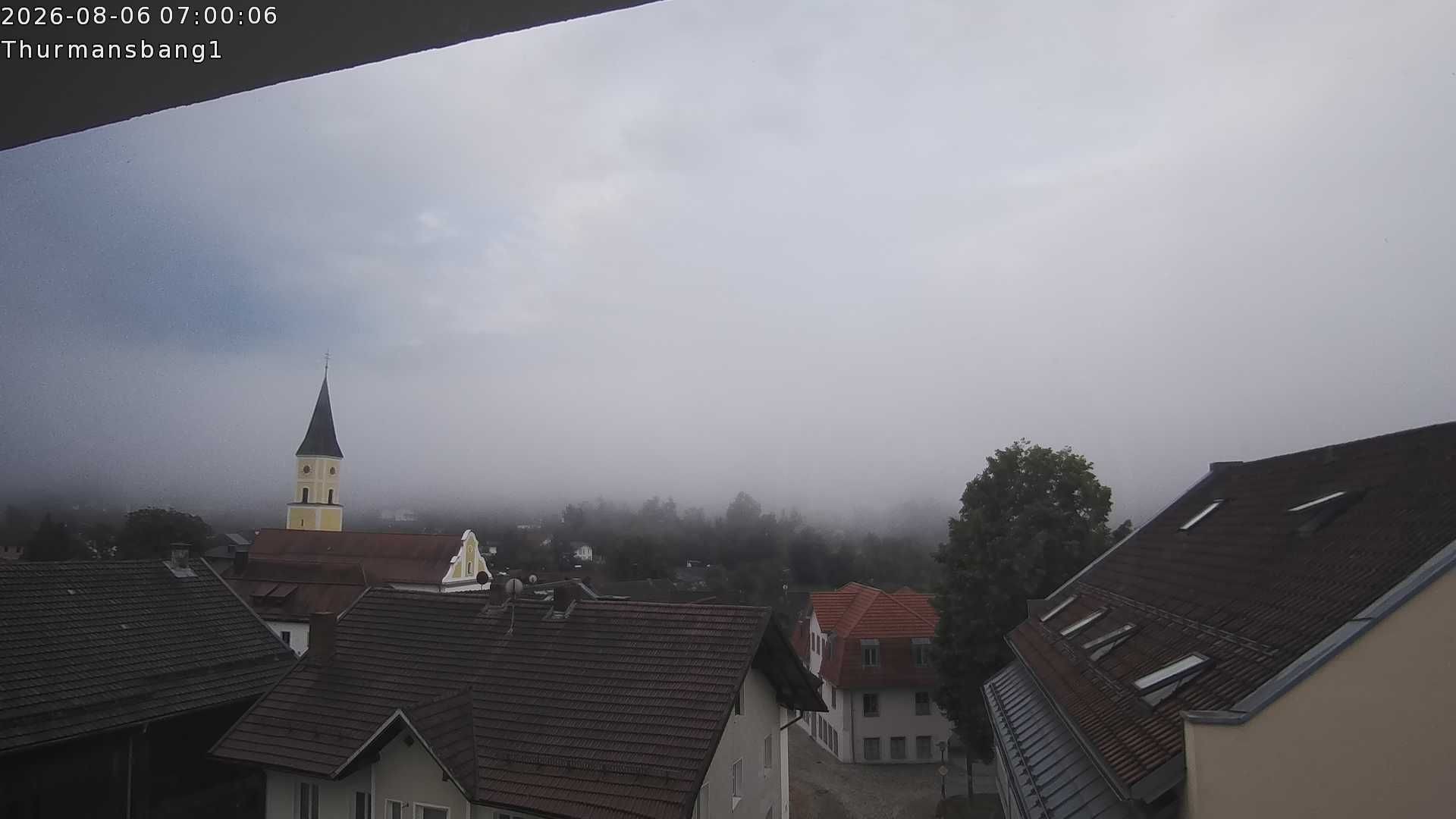 Archived image Webcam Thurmansbang village