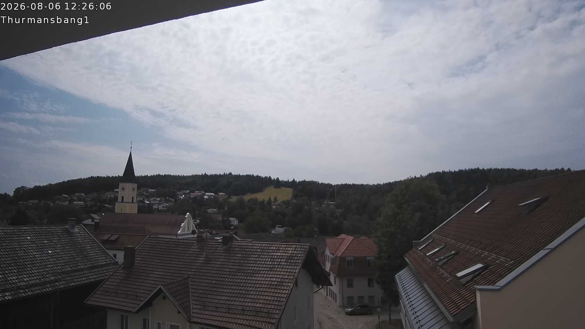 Archived image Webcam Thurmansbang village