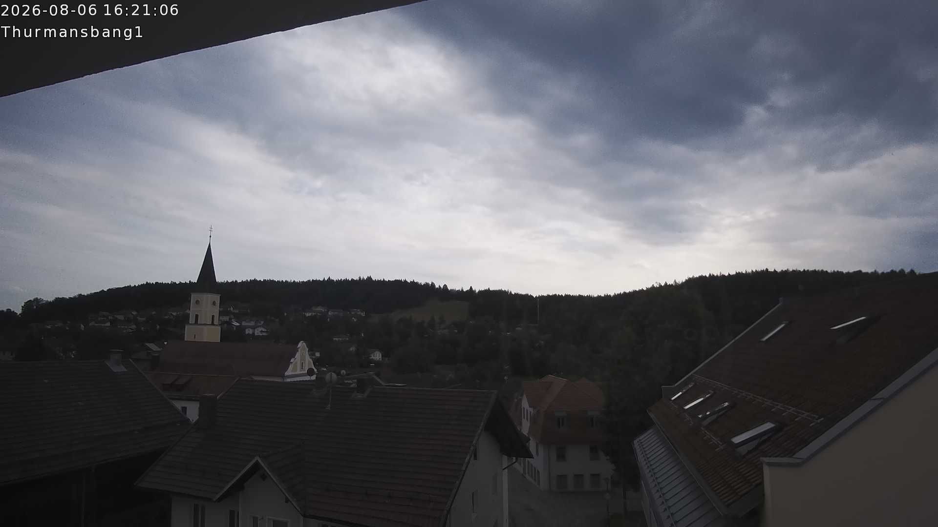 Archived image Webcam Thurmansbang village