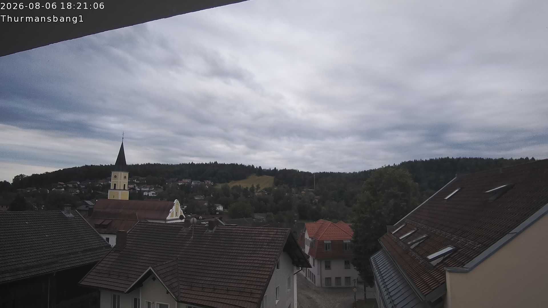 Archived image Webcam Thurmansbang village
