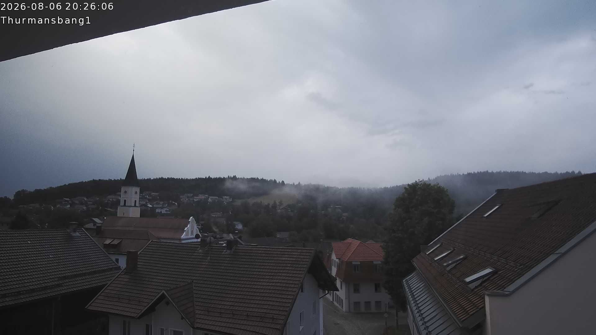 Archived image Webcam Thurmansbang village