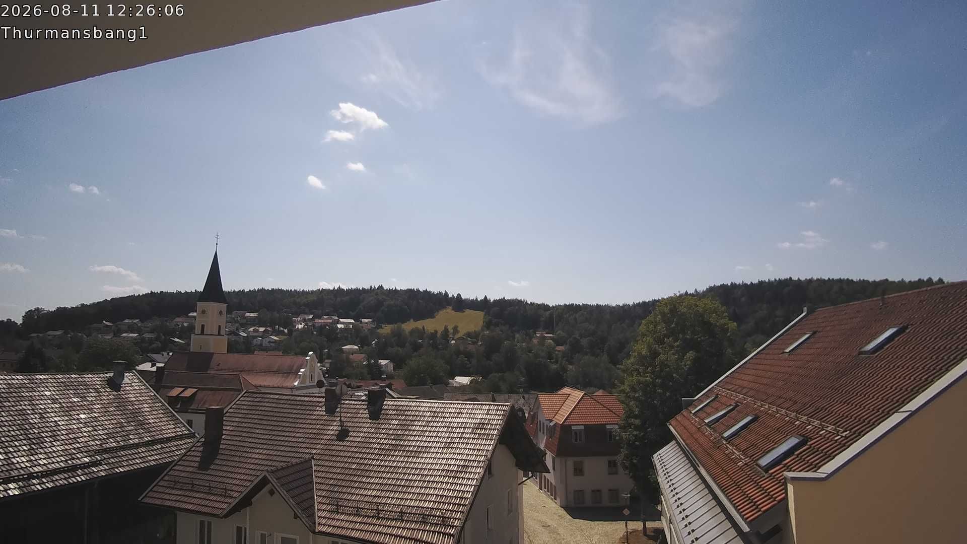 Archiv Foto Webcam Blick auf Thurmansbang im Bayerischen Wald