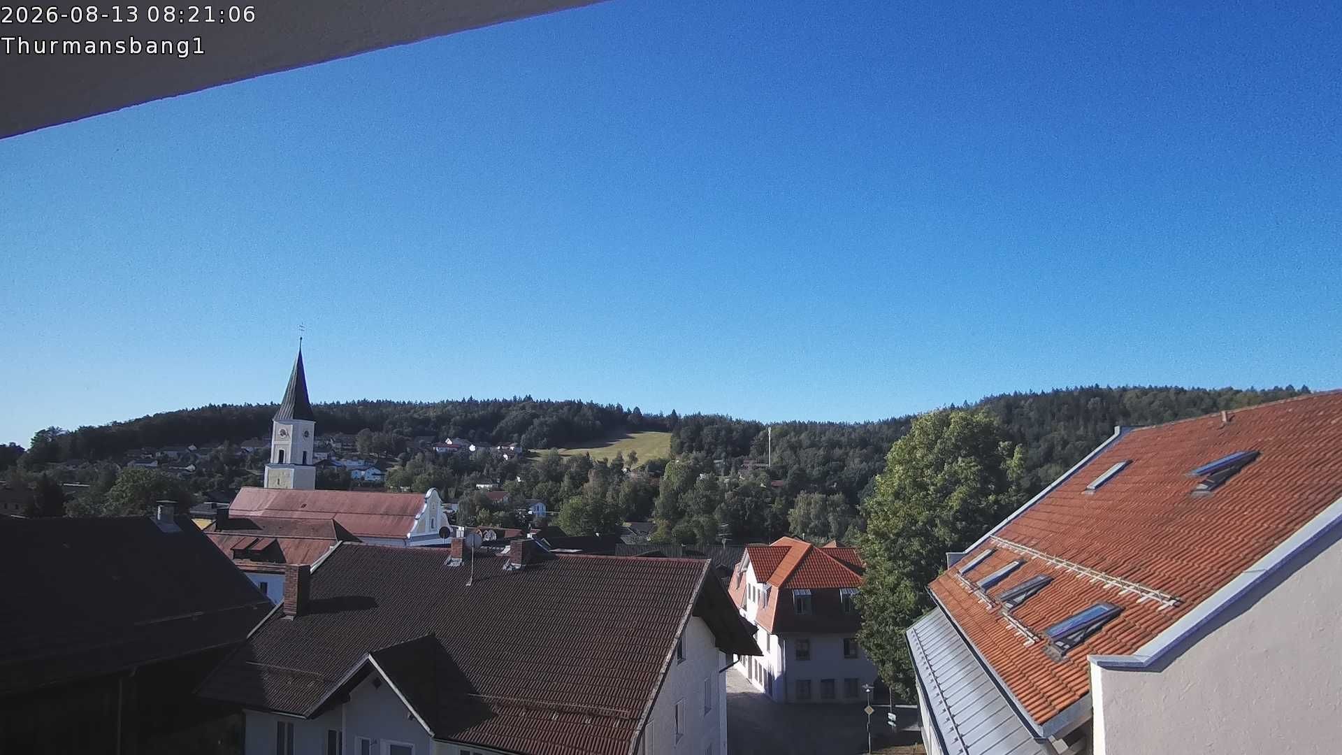 Archiv Foto Webcam Blick auf Thurmansbang im Bayerischen Wald