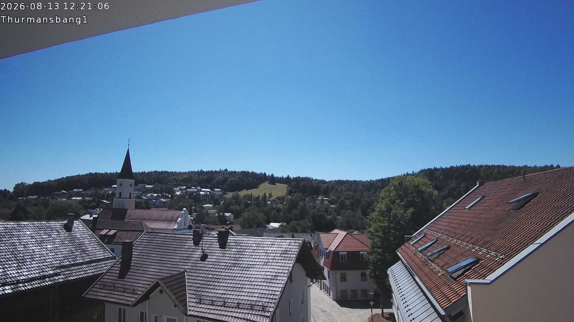 Archiv Foto Webcam Blick auf Thurmansbang im Bayerischen Wald