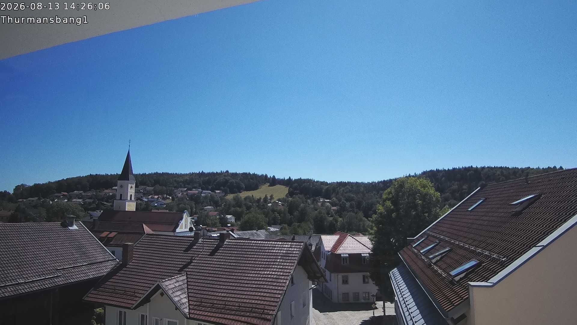 Archiv Foto Webcam Blick auf Thurmansbang im Bayerischen Wald