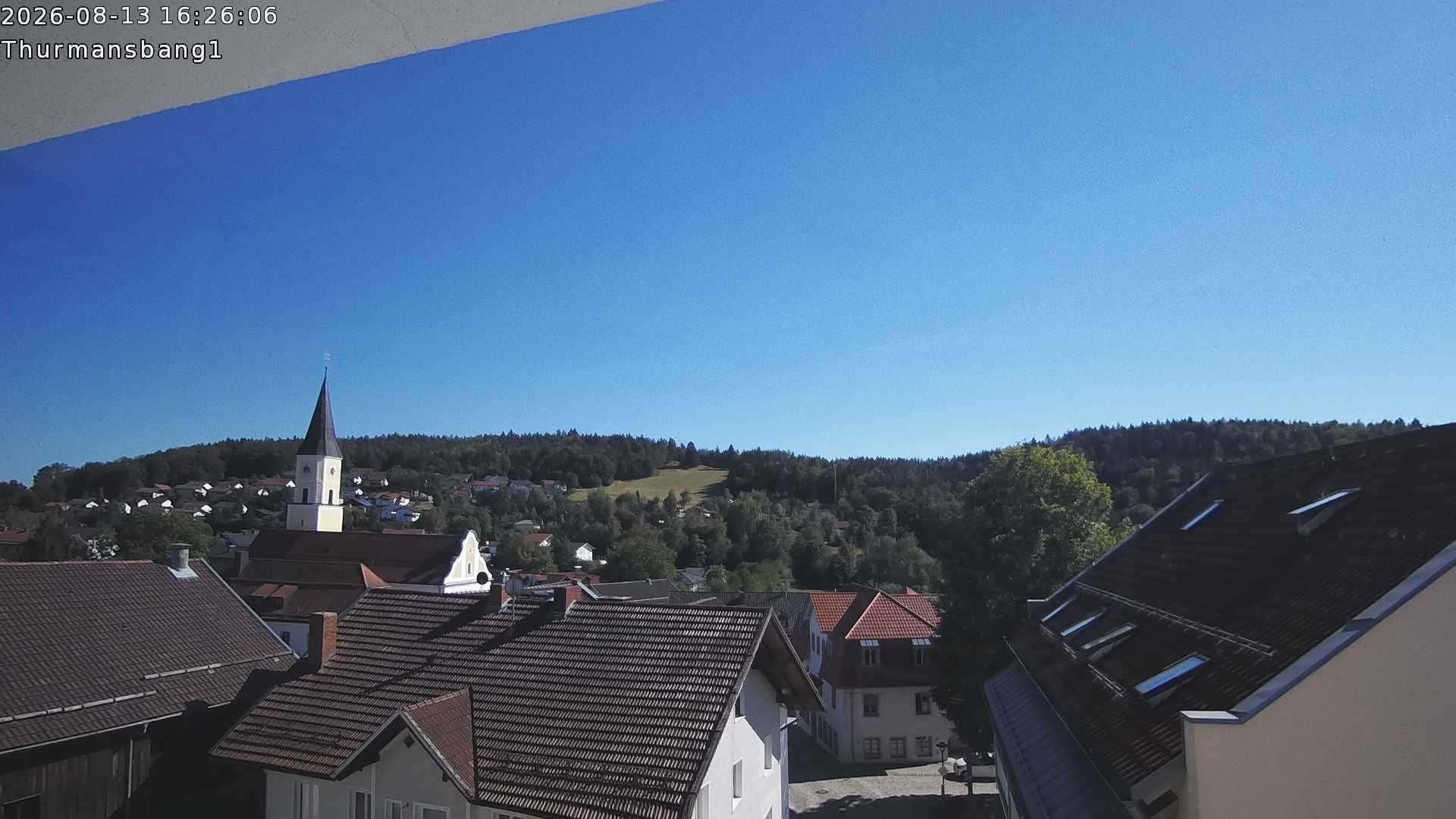 Archiv Foto Webcam Blick auf Thurmansbang im Bayerischen Wald