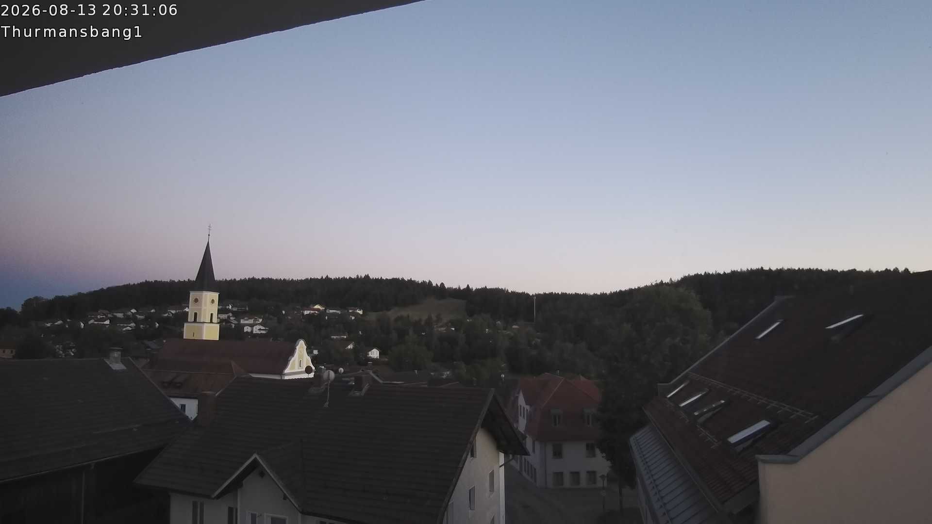 Archiv Foto Webcam Blick auf Thurmansbang im Bayerischen Wald