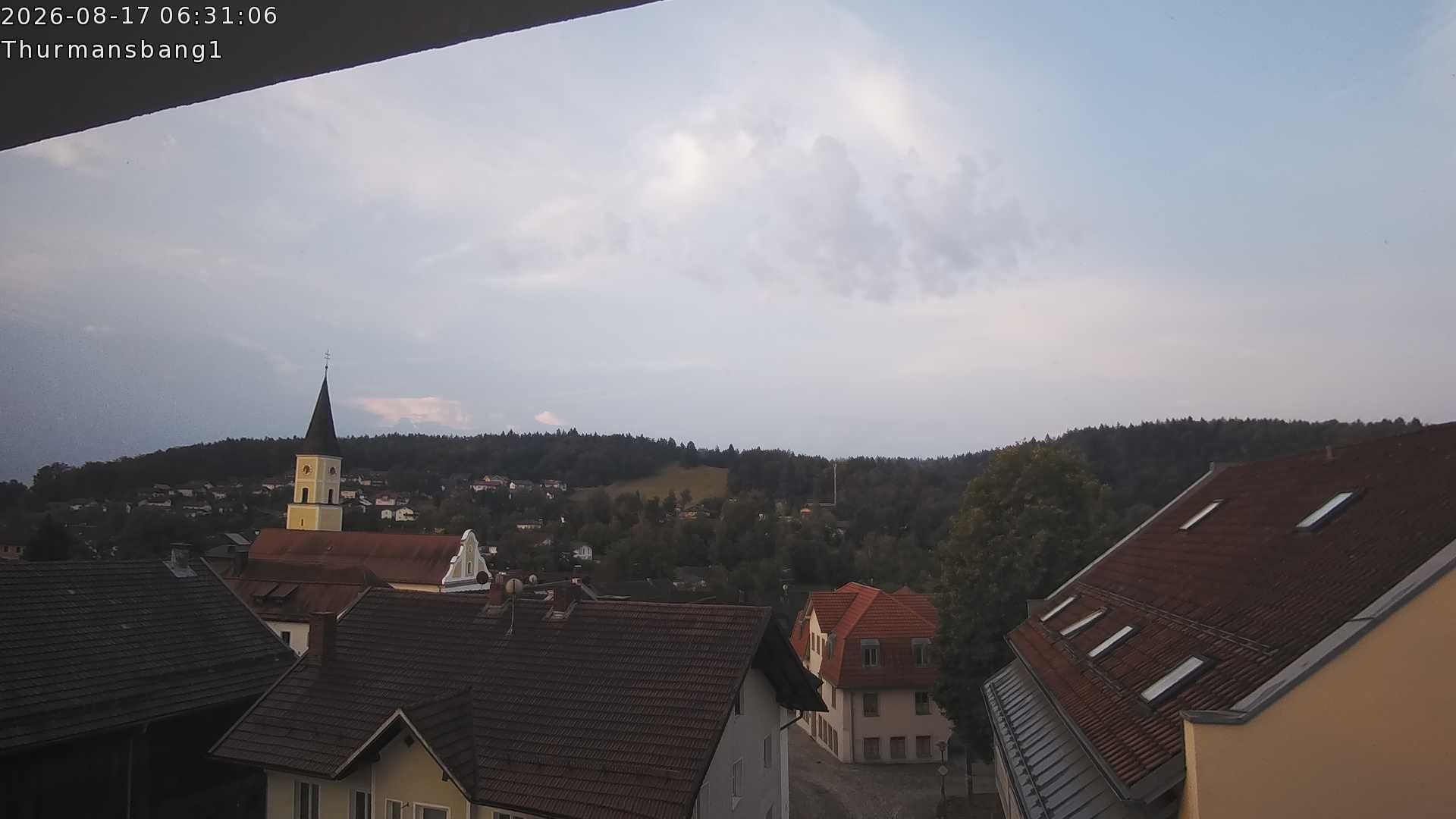 Archiv Foto Webcam Blick auf Thurmansbang im Bayerischen Wald