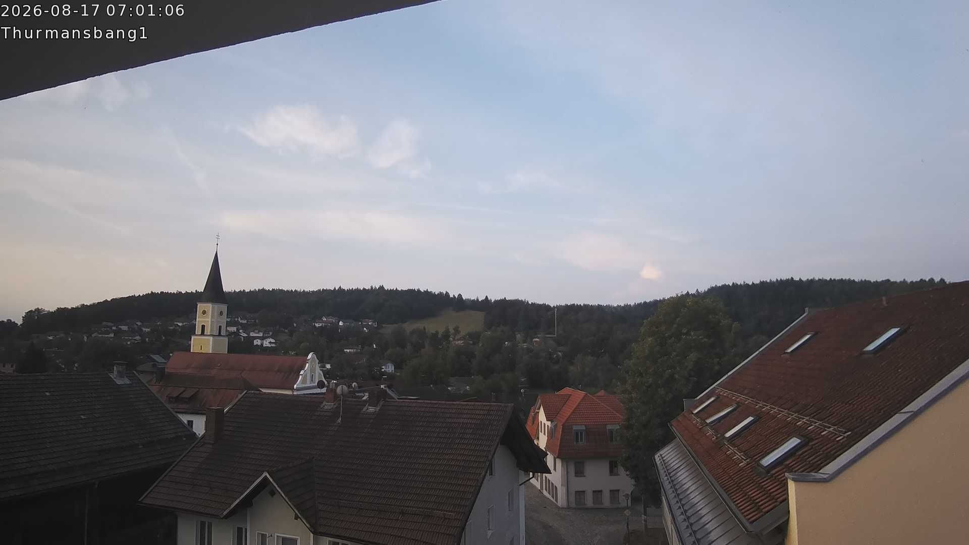 Archiv Foto Webcam Blick auf Thurmansbang im Bayerischen Wald