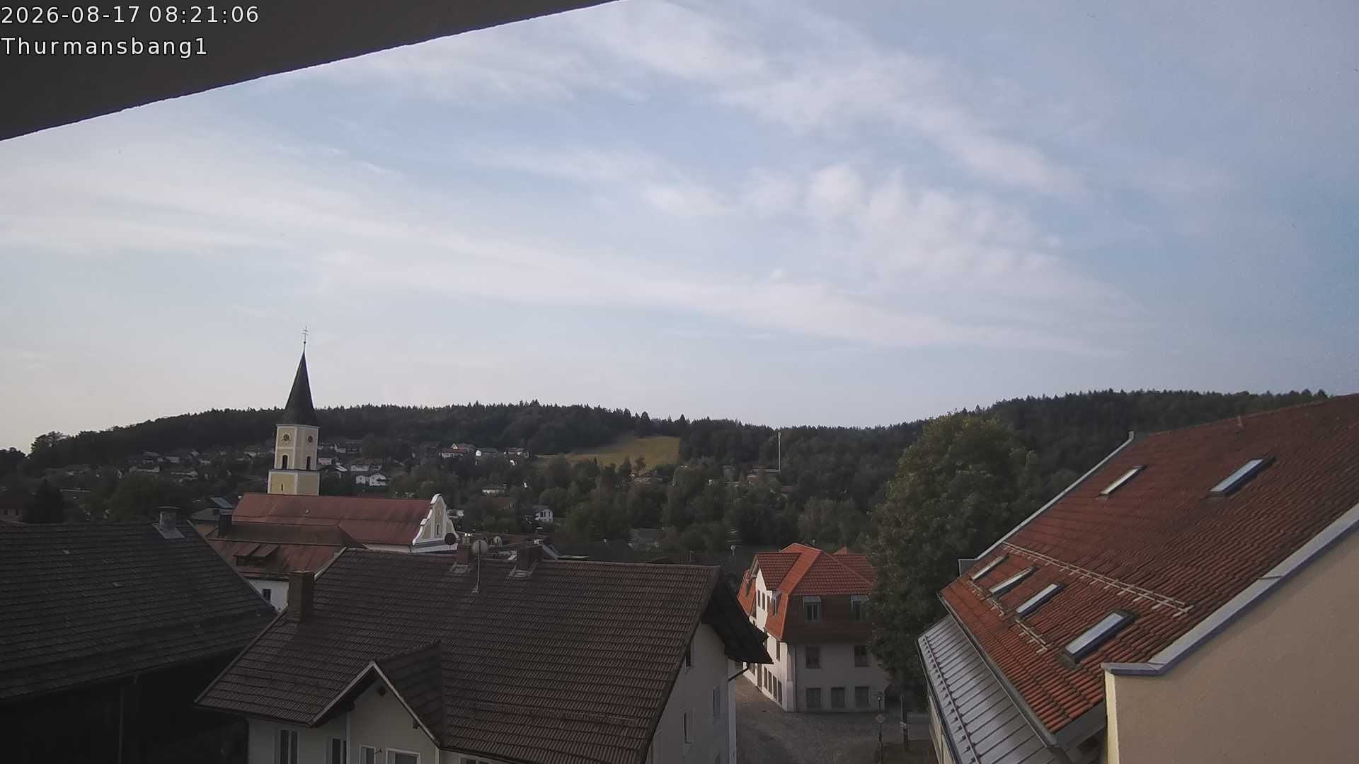 Archiv Foto Webcam Blick auf Thurmansbang im Bayerischen Wald