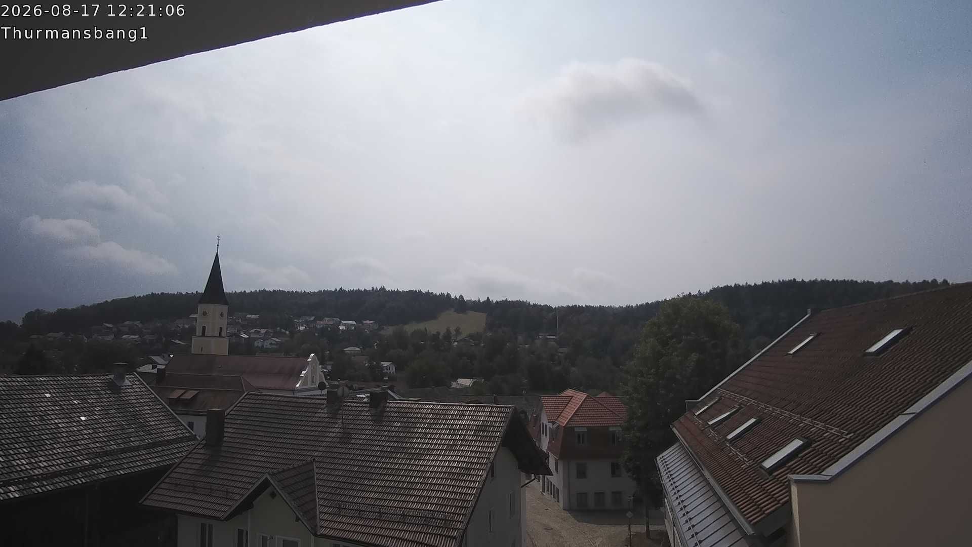 Archiv Foto Webcam Blick auf Thurmansbang im Bayerischen Wald
