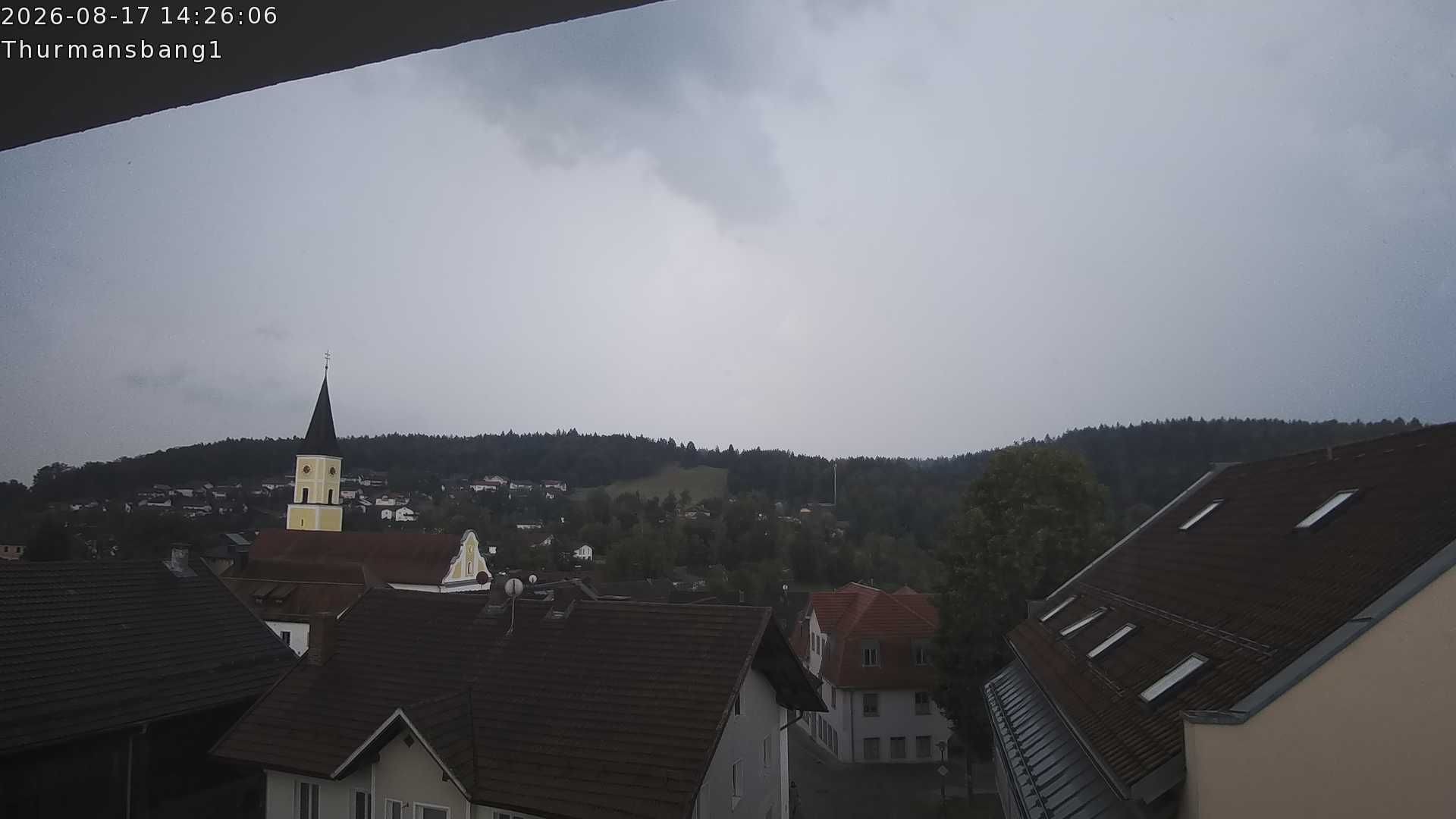 Archiv Foto Webcam Blick auf Thurmansbang im Bayerischen Wald