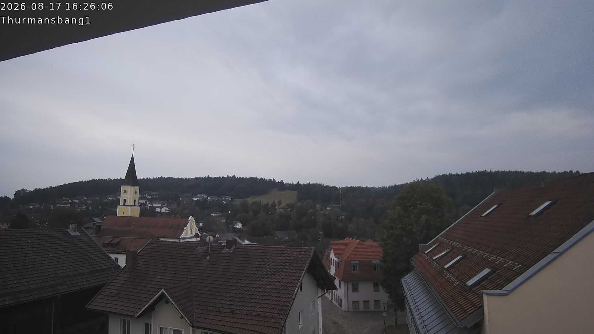 Archiv Foto Webcam Blick auf Thurmansbang im Bayerischen Wald