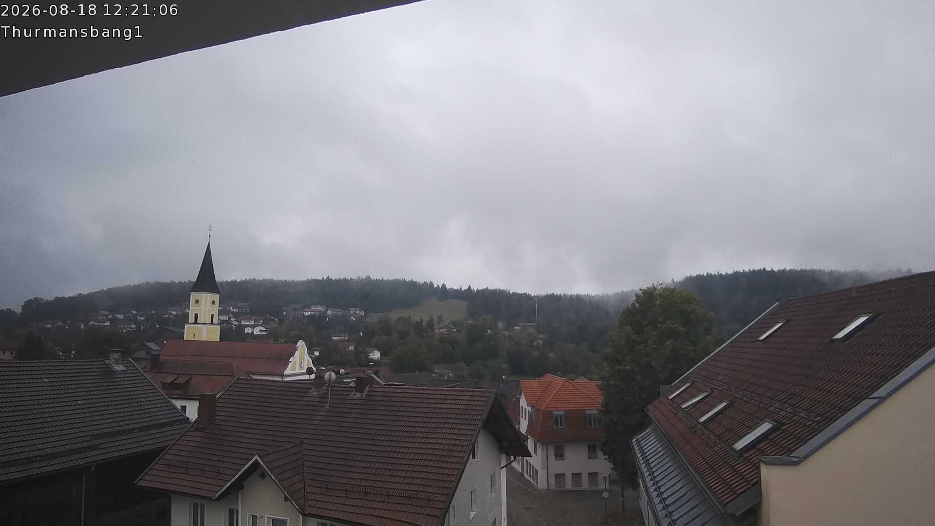 Archiv Foto Webcam Blick auf Thurmansbang im Bayerischen Wald
