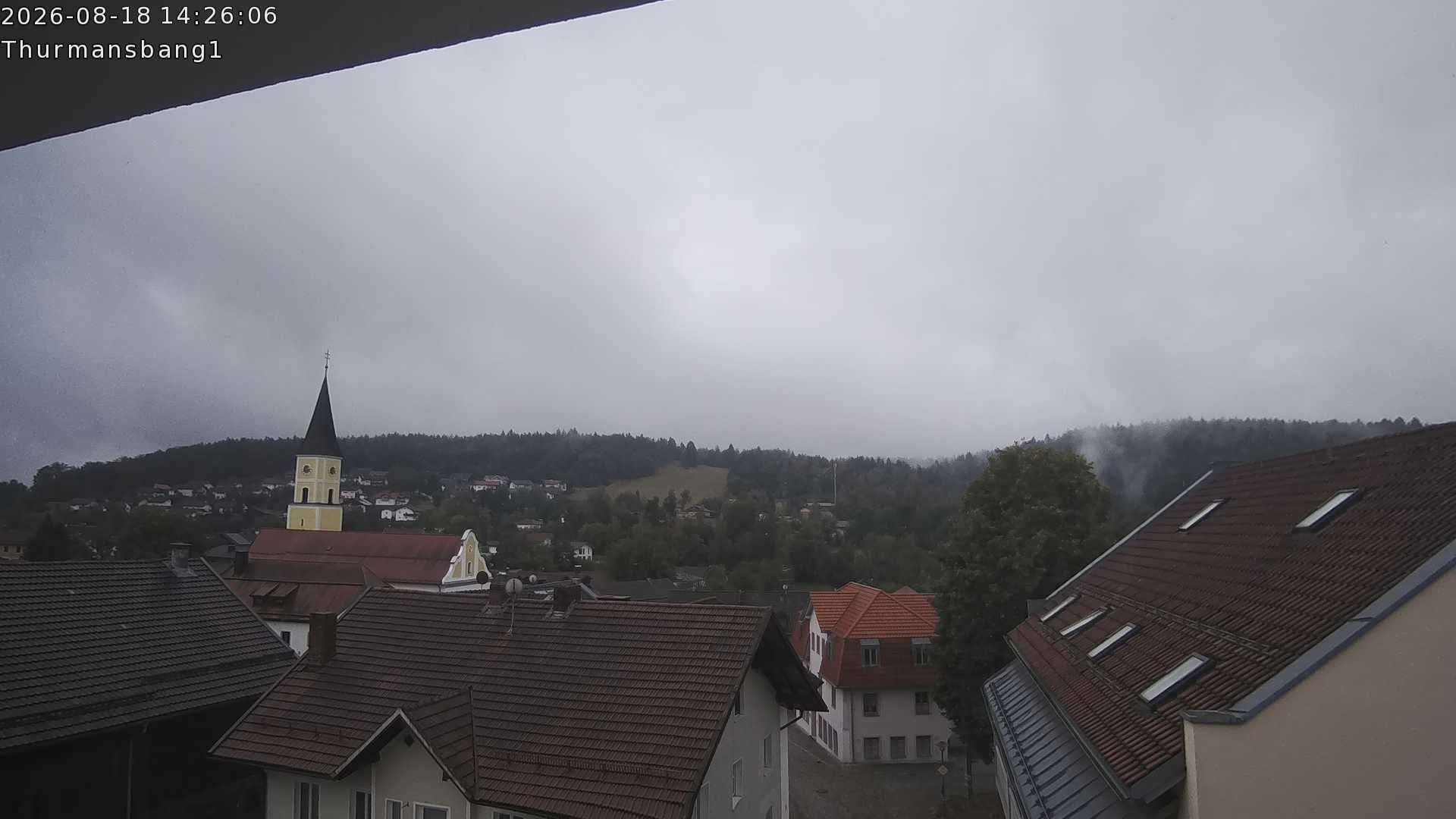 Archiv Foto Webcam Blick auf Thurmansbang im Bayerischen Wald