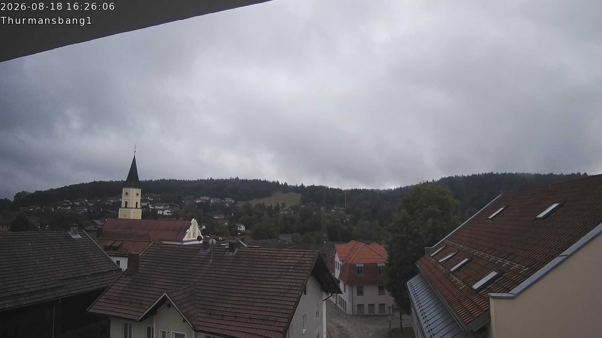 Archiv Foto Webcam Blick auf Thurmansbang im Bayerischen Wald