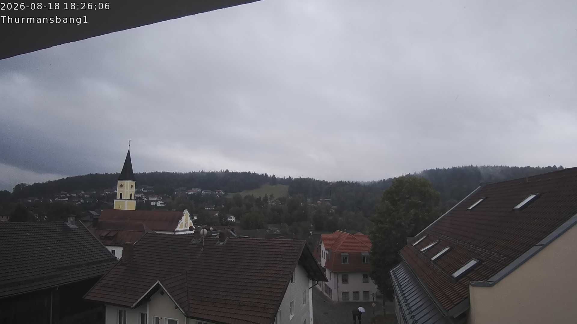 Archiv Foto Webcam Blick auf Thurmansbang im Bayerischen Wald