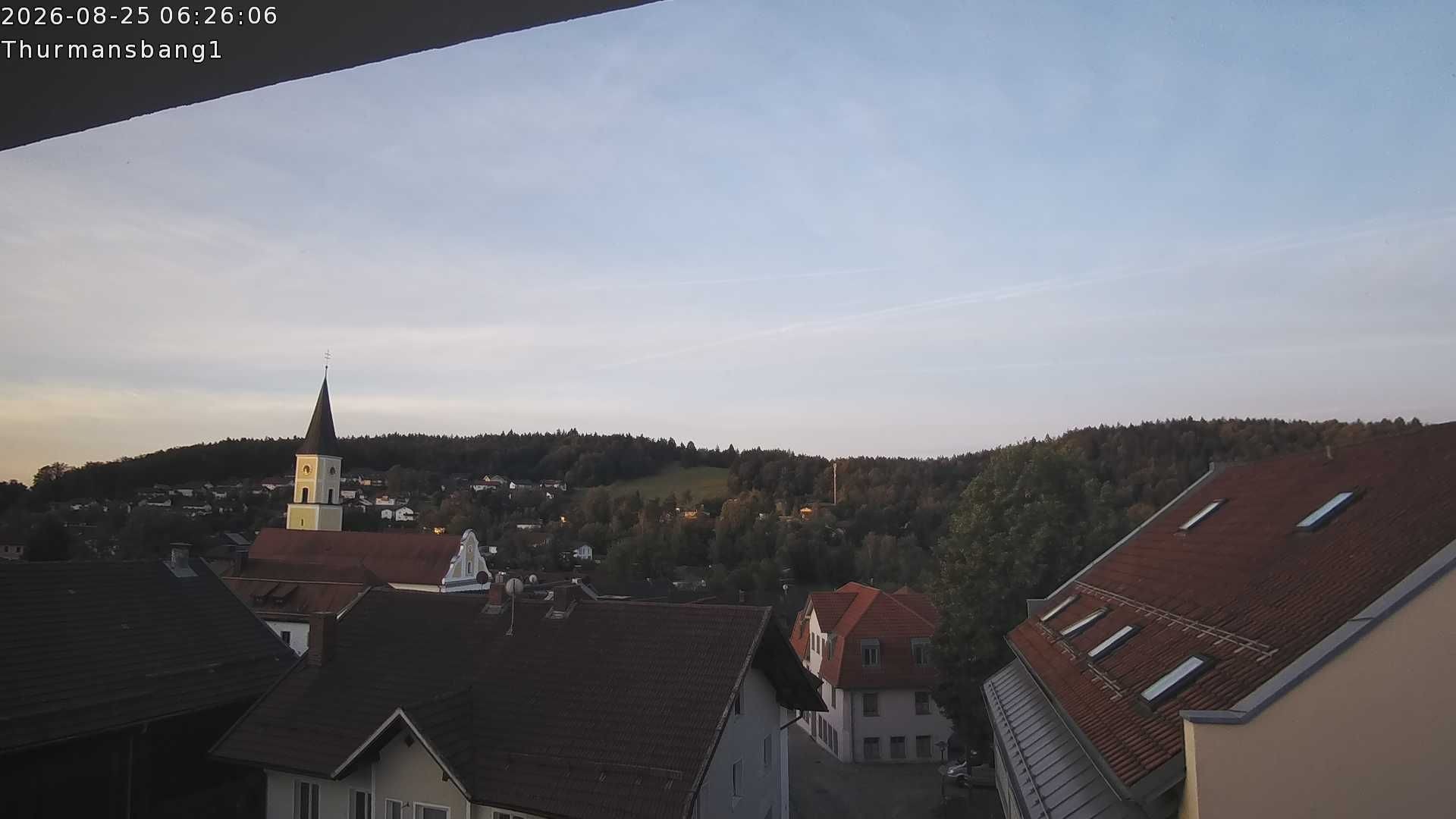 Archiv Foto Webcam Blick auf Thurmansbang im Bayerischen Wald