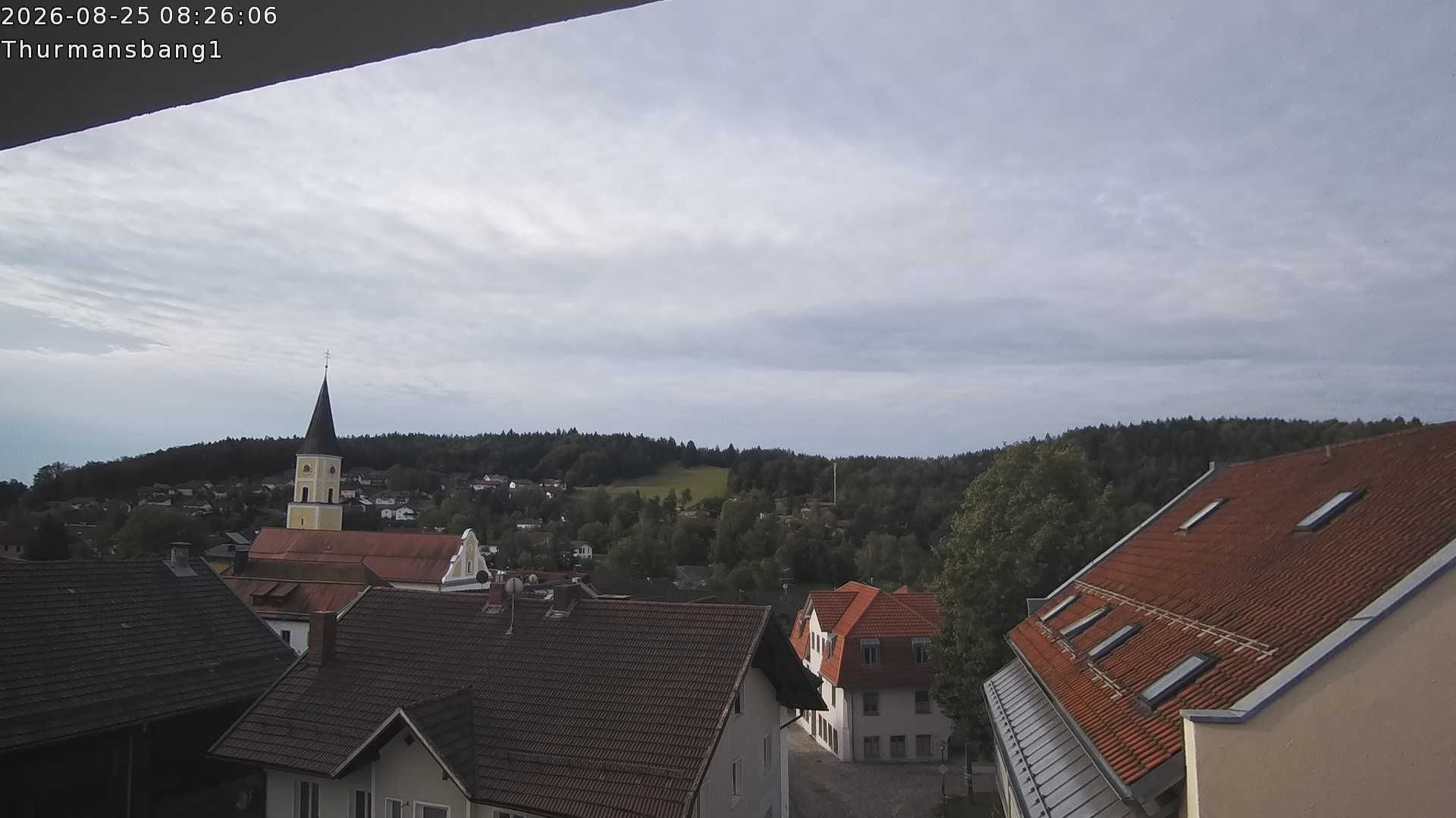 Archiv Foto Webcam Blick auf Thurmansbang im Bayerischen Wald