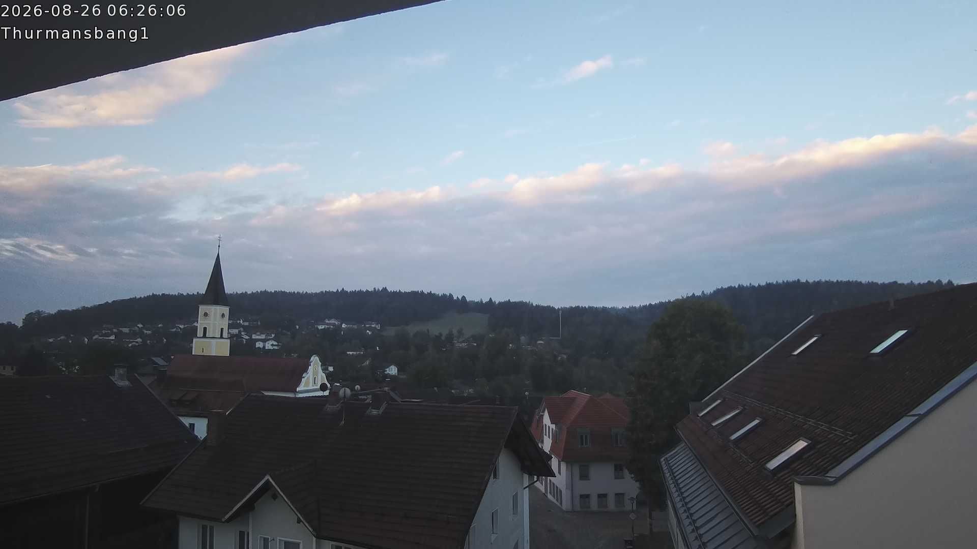 Archiv Foto Webcam Blick auf Thurmansbang im Bayerischen Wald