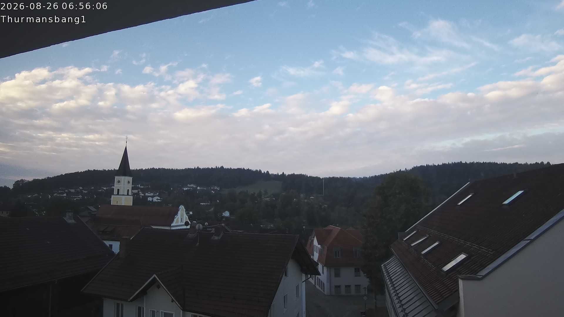 Archiv Foto Webcam Blick auf Thurmansbang im Bayerischen Wald