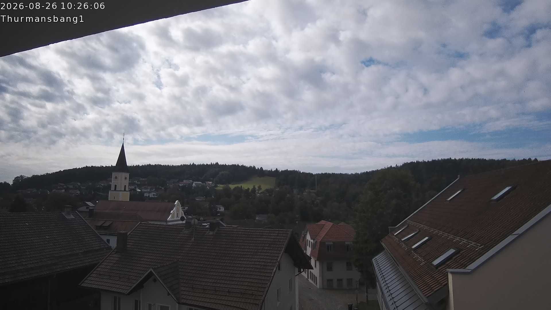 Archiv Foto Webcam Blick auf Thurmansbang im Bayerischen Wald