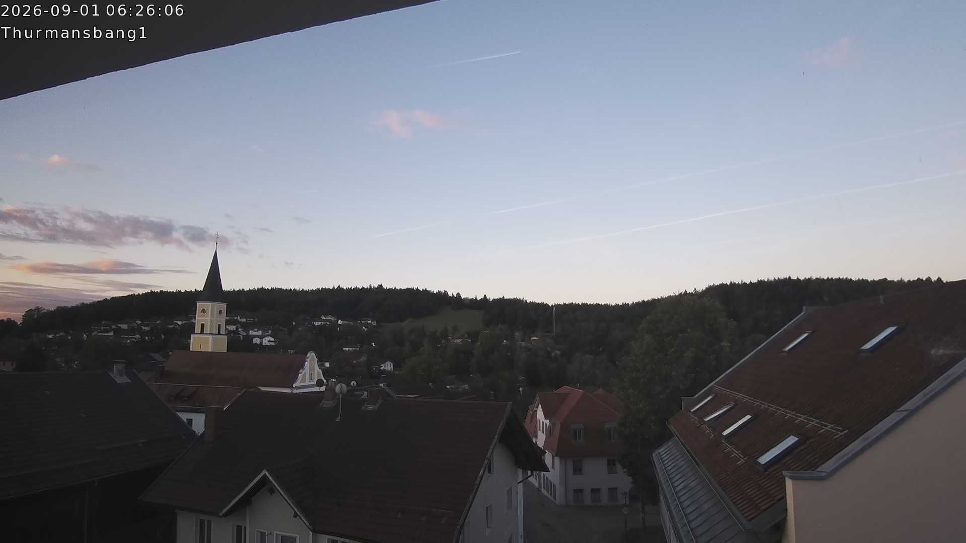 Archiv Foto Webcam Blick auf Thurmansbang im Bayerischen Wald