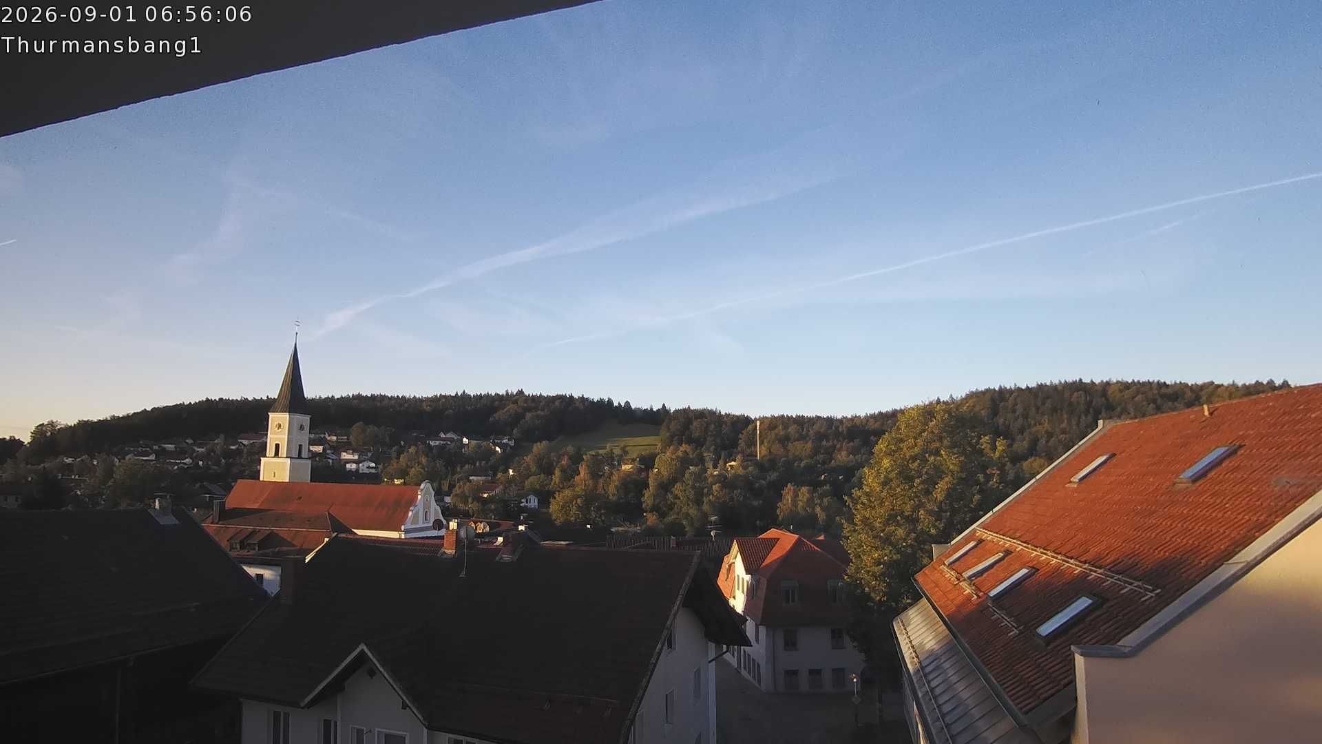 Archiv Foto Webcam Blick auf Thurmansbang im Bayerischen Wald