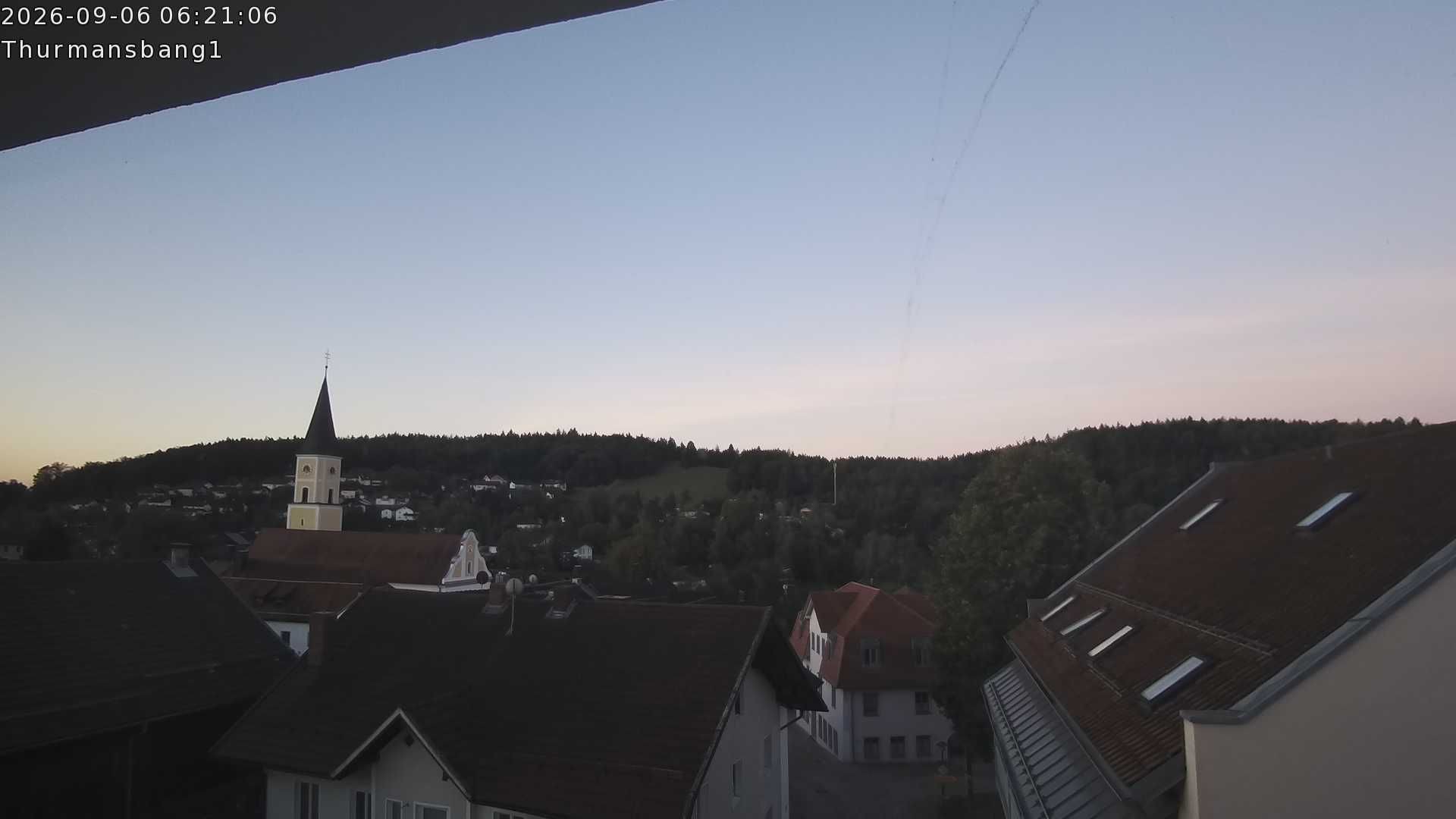 Archiv Foto Webcam Blick auf Thurmansbang im Bayerischen Wald