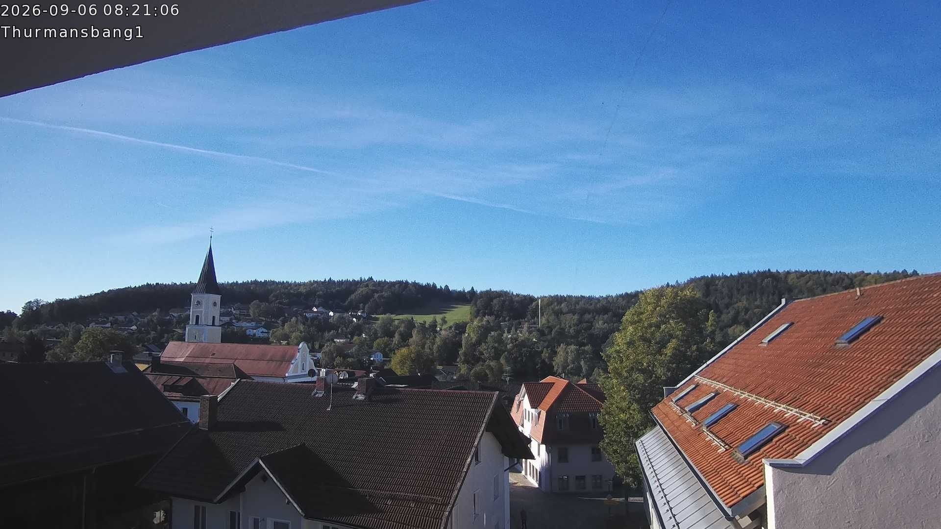 Archiv Foto Webcam Blick auf Thurmansbang im Bayerischen Wald
